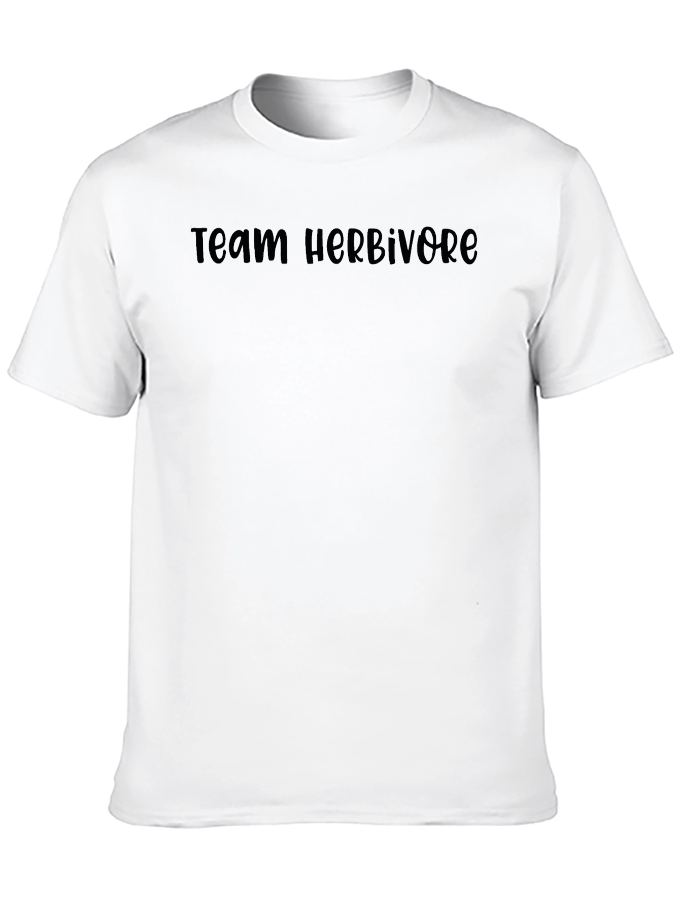 Team Herbivore Black Graphic Tee