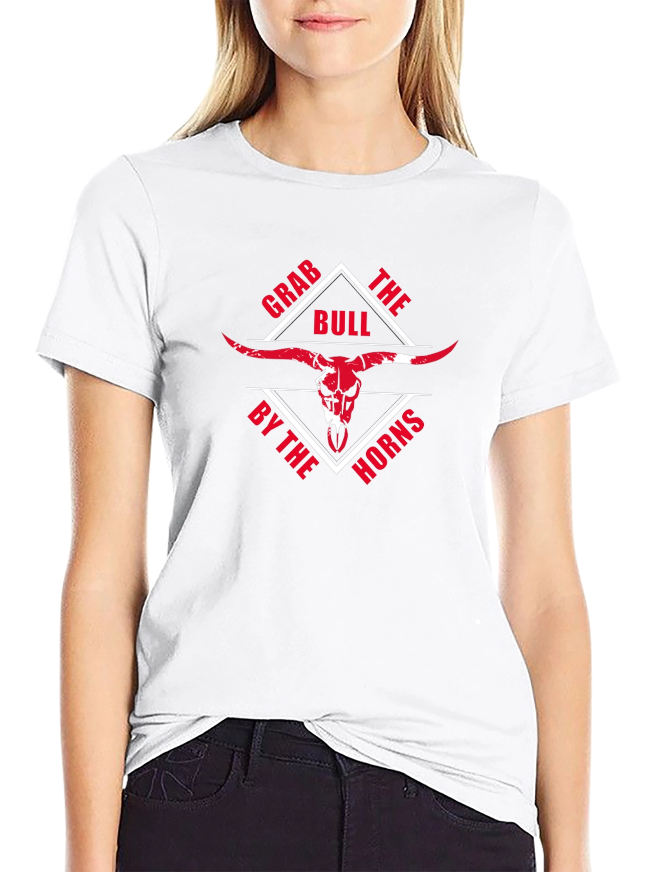 Grab the Bull by the Horns Black T-Shirt