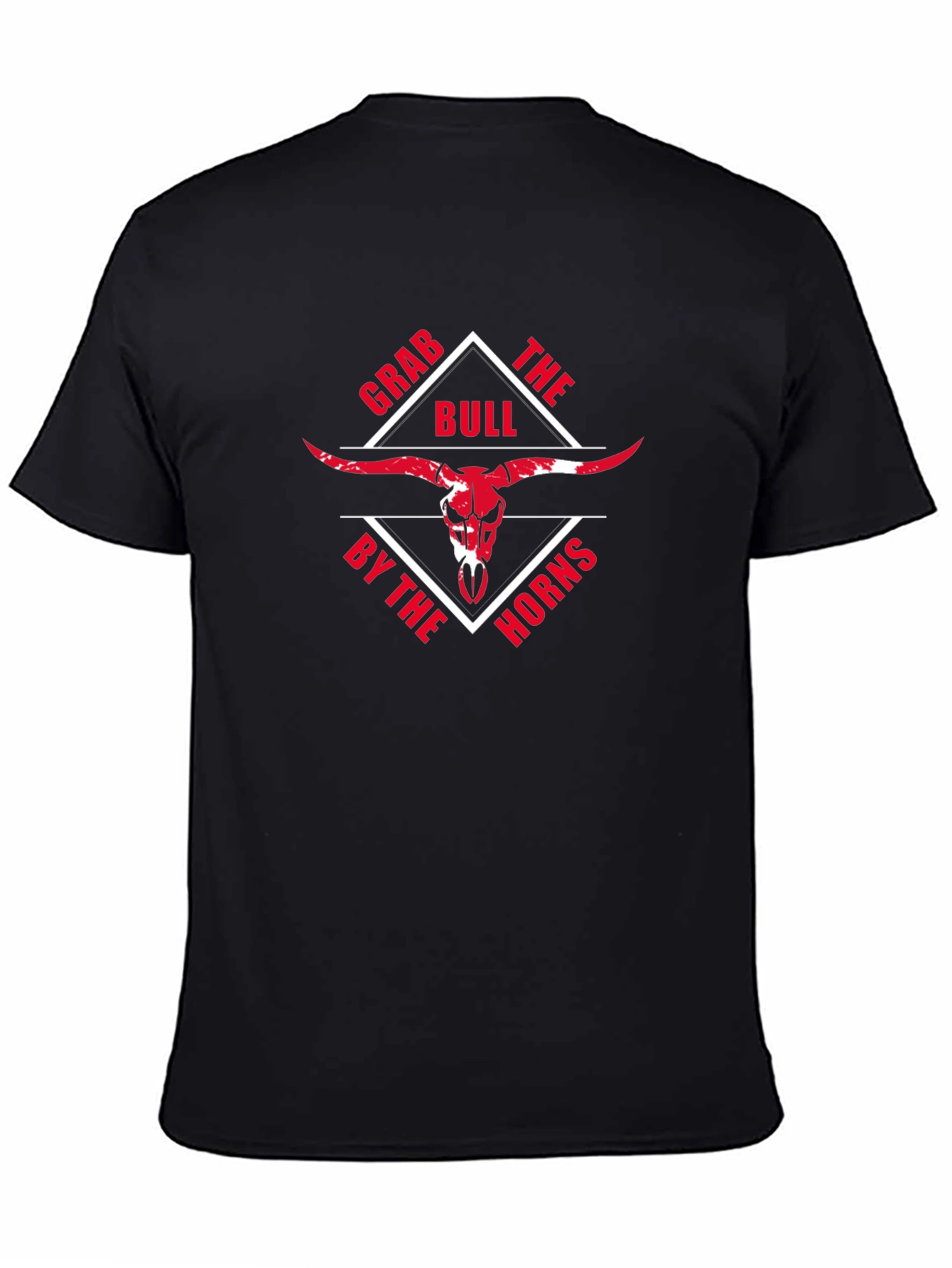 Grab the Bull by the Horns Black T-Shirt