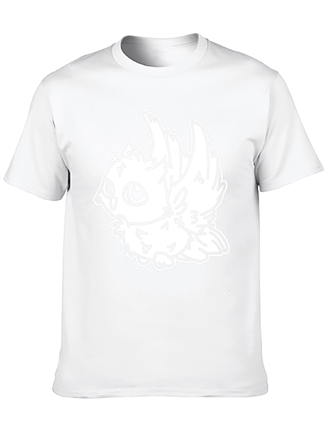Cute Cartoon Owl Graphic Black T-Shirt