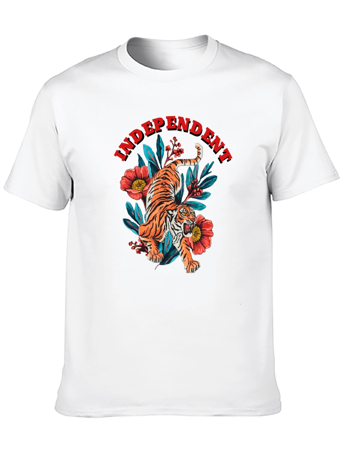 Independent Tiger Graphic T-Shirt - Black