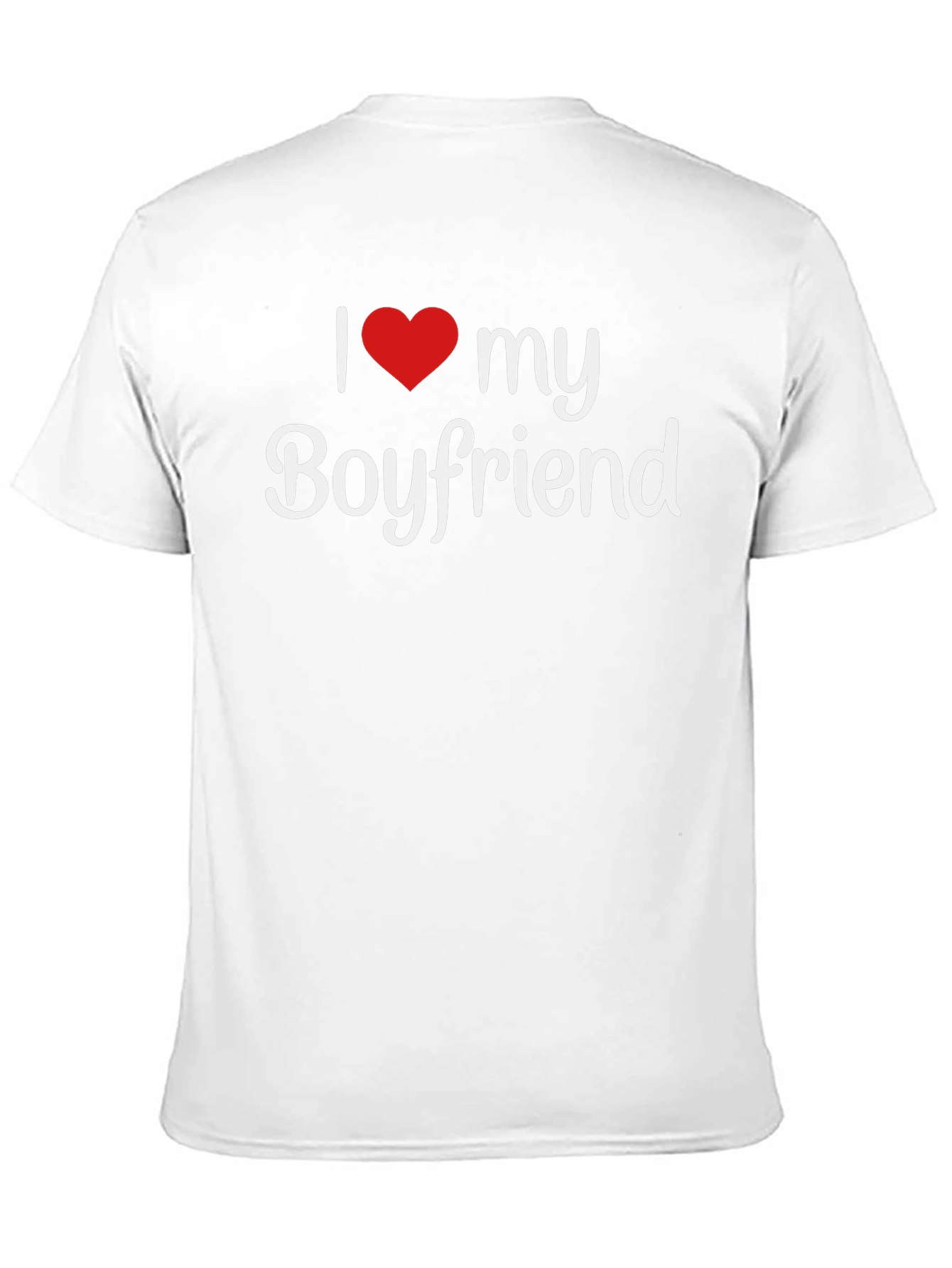 I Heart My Boyfriend T-Shirt - Stylish Graphic Tee