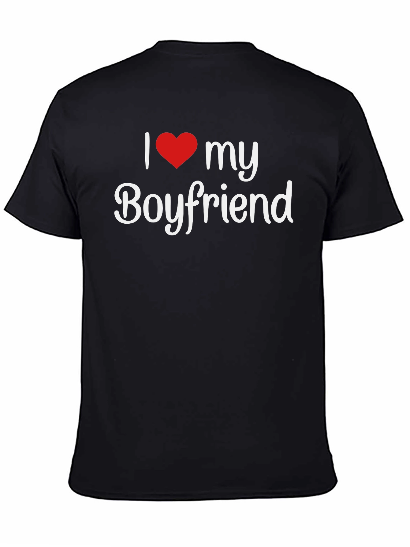 I Heart My Boyfriend T-Shirt - Stylish Graphic Tee