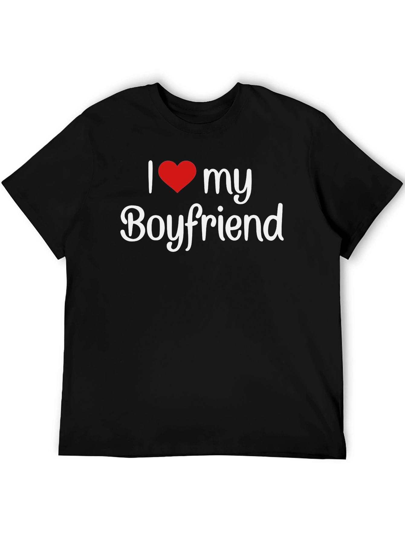 I Heart My Boyfriend T-Shirt - Stylish Graphic Tee