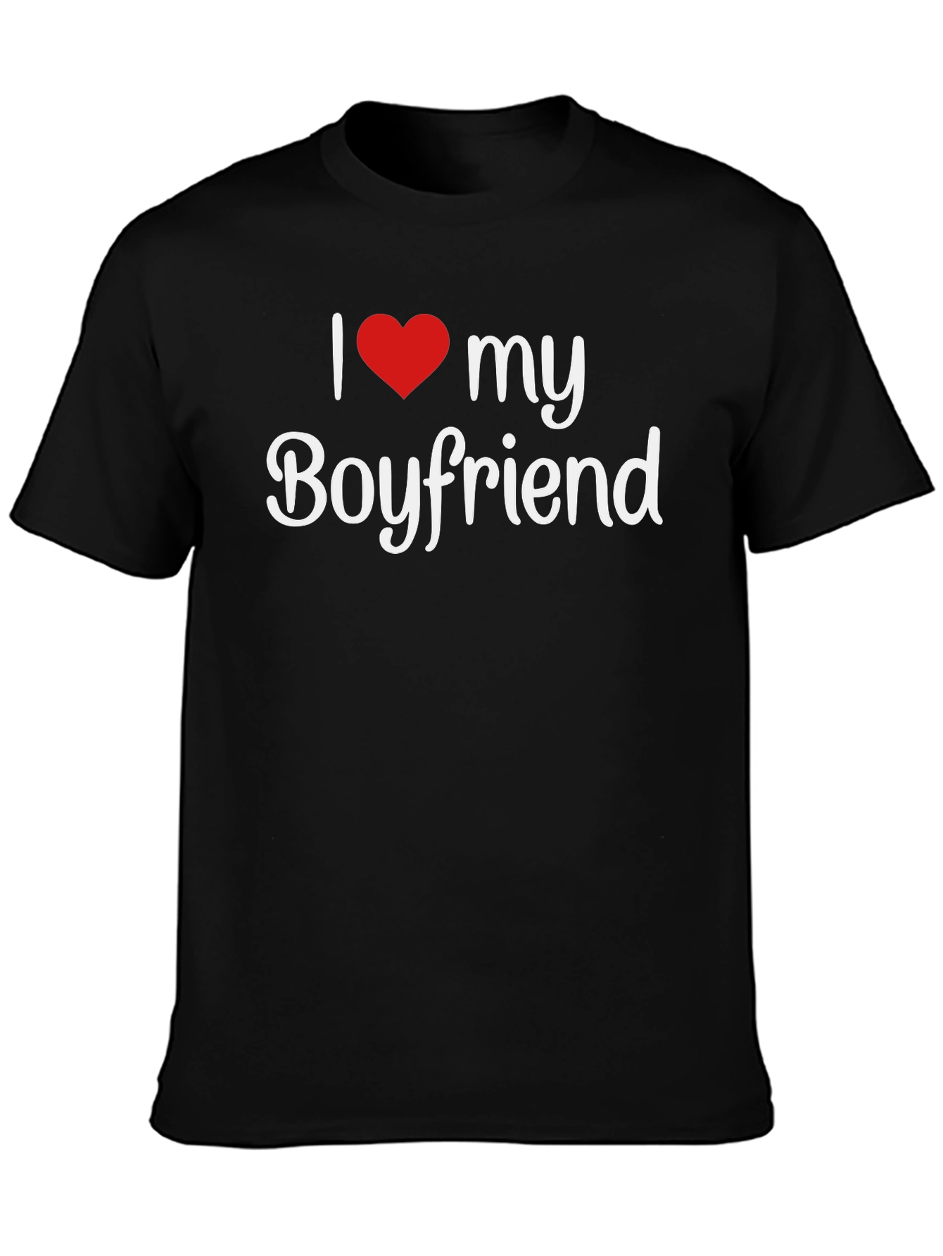 I Heart My Boyfriend T-Shirt - Stylish Graphic Tee