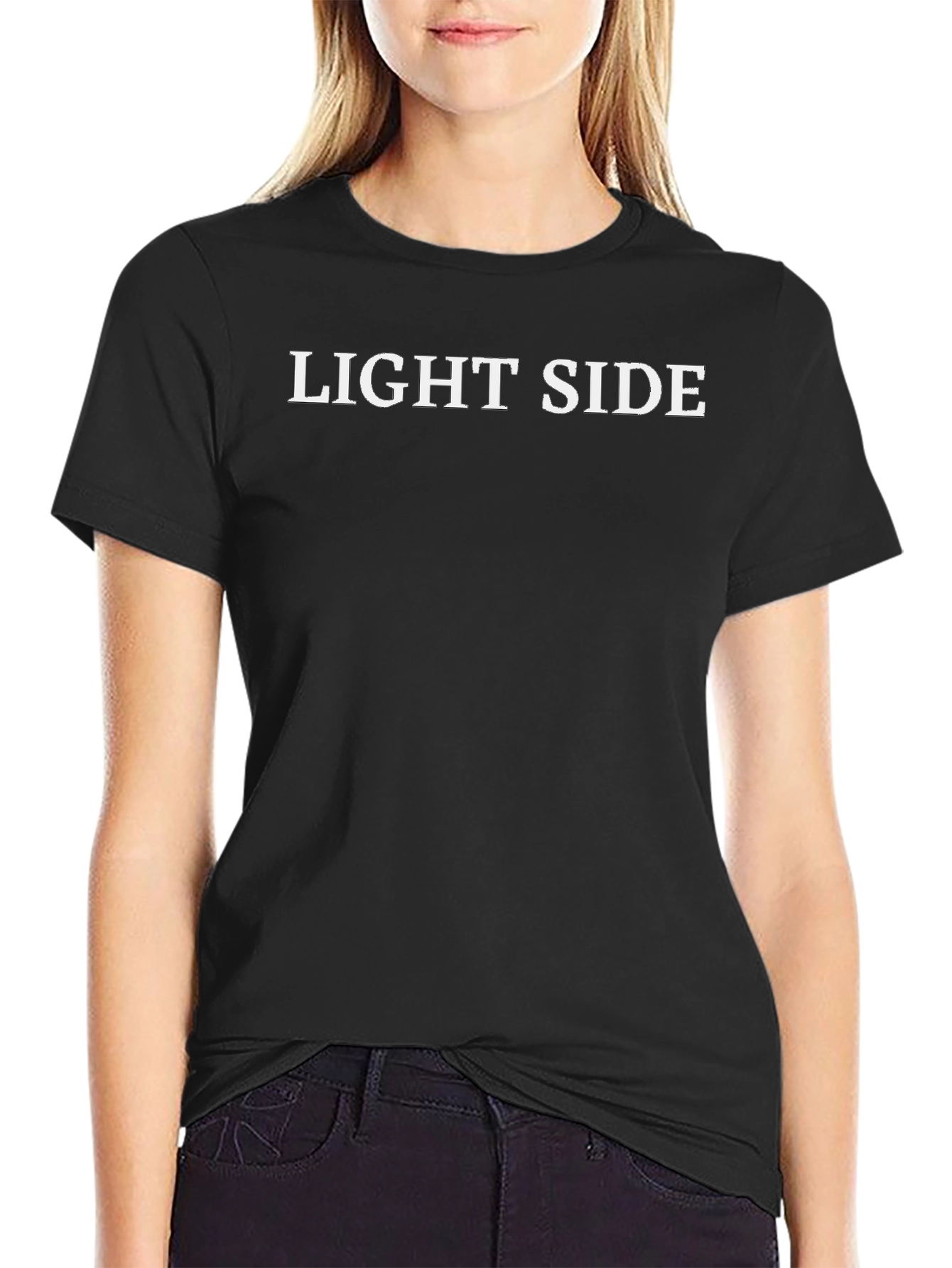 Light Side Graphic Tee - Classic Black