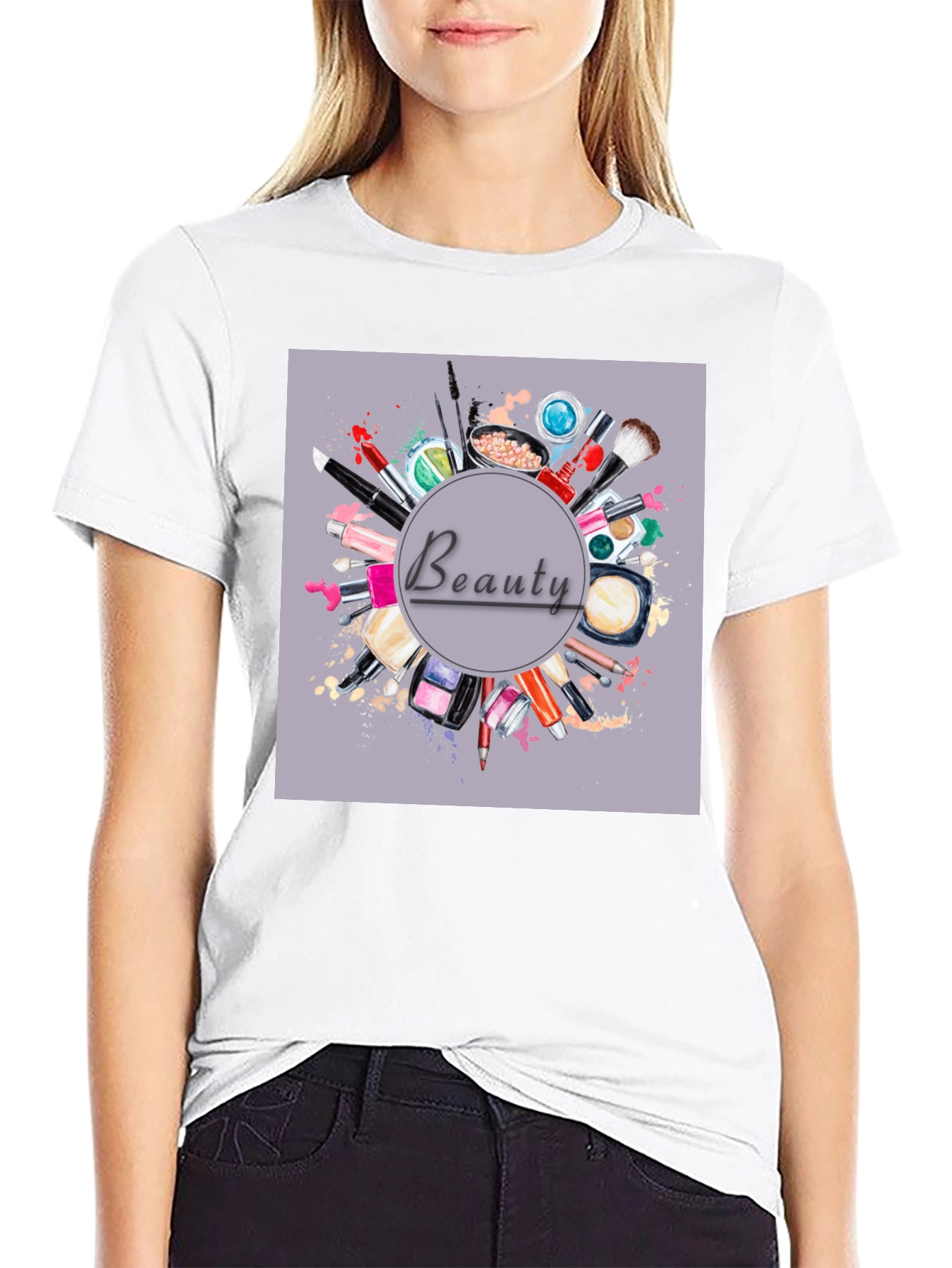 Beauty Lover T-Shirt - Makeup Design Graphic Tee