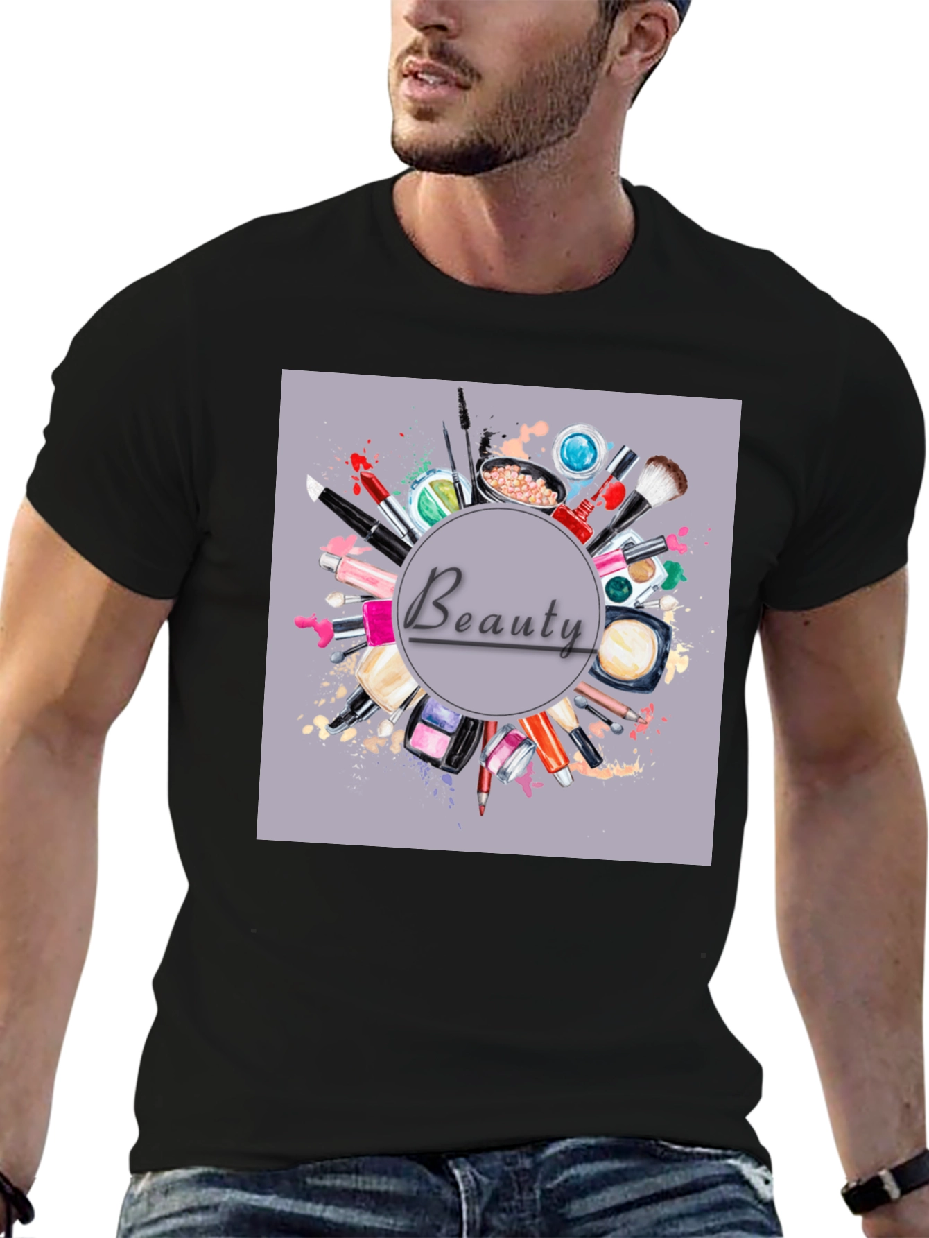 Beauty Lover T-Shirt - Makeup Design Graphic Tee