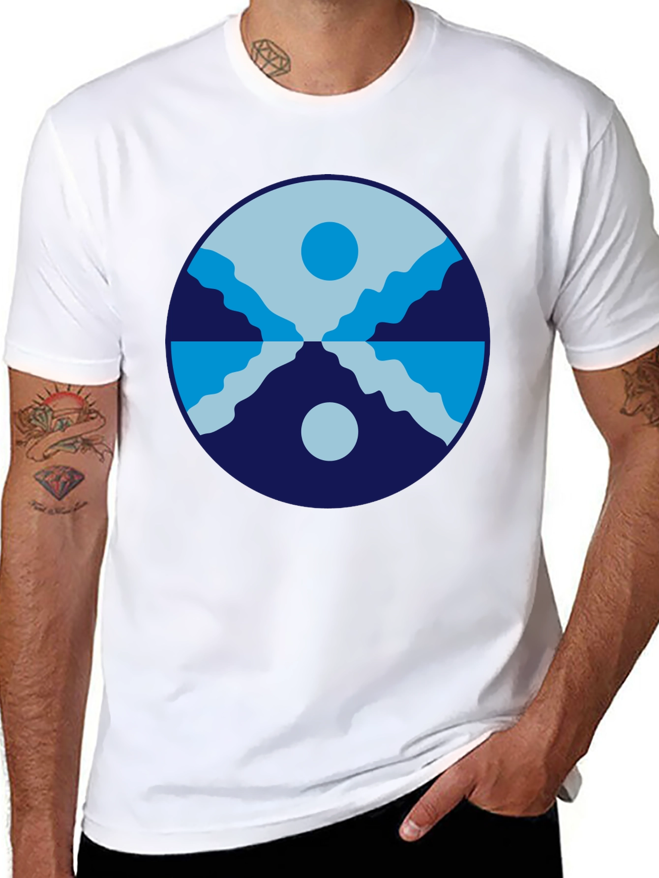 Mountains & Sun Graphic Tee