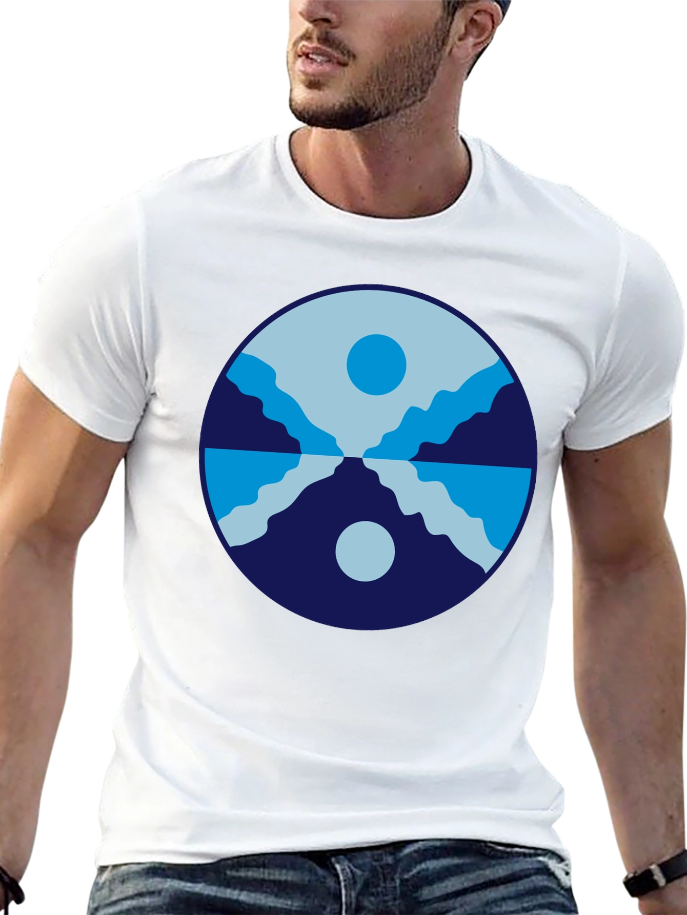 Mountains & Sun Graphic Tee