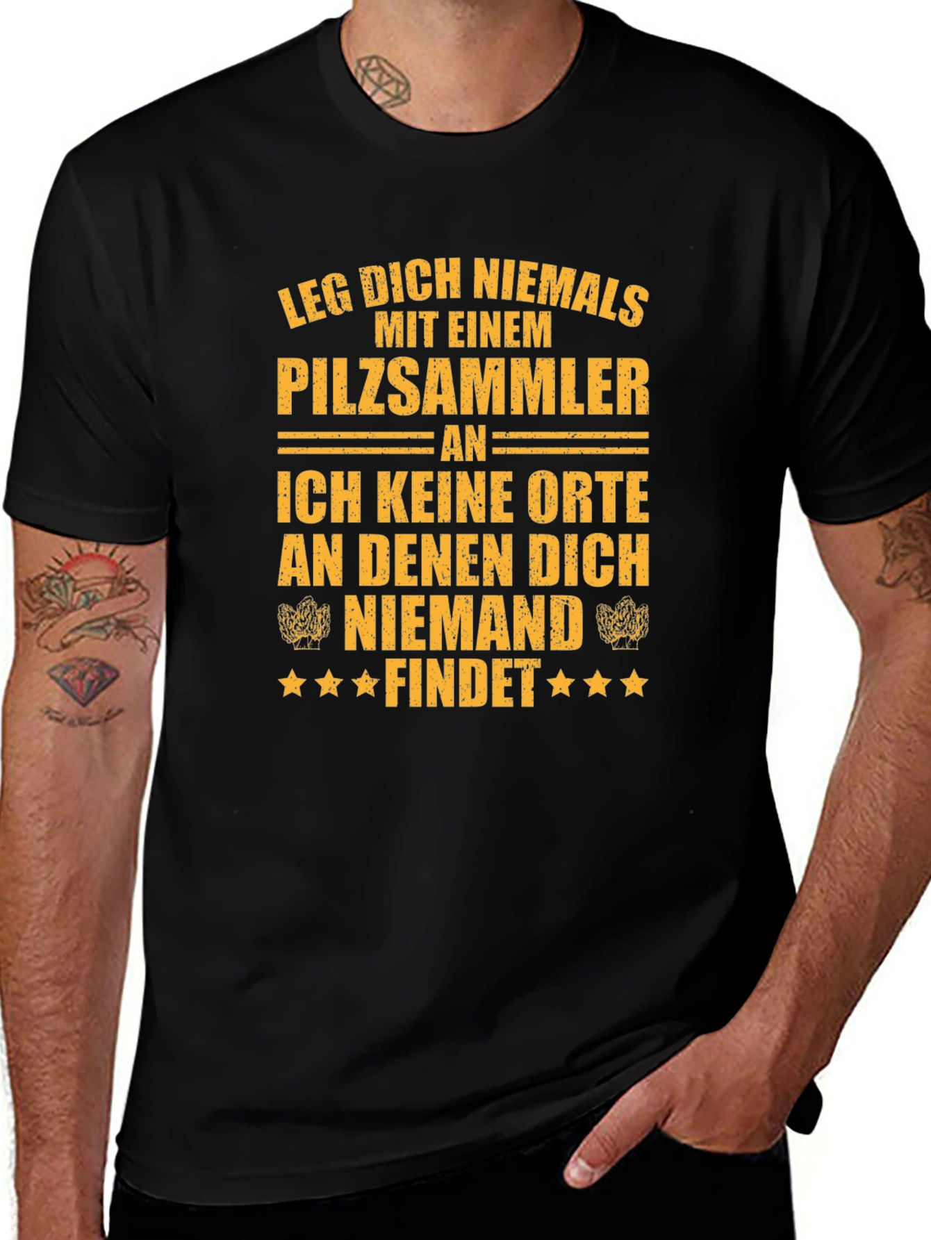 Funny Mushroom Hunter T-Shirt