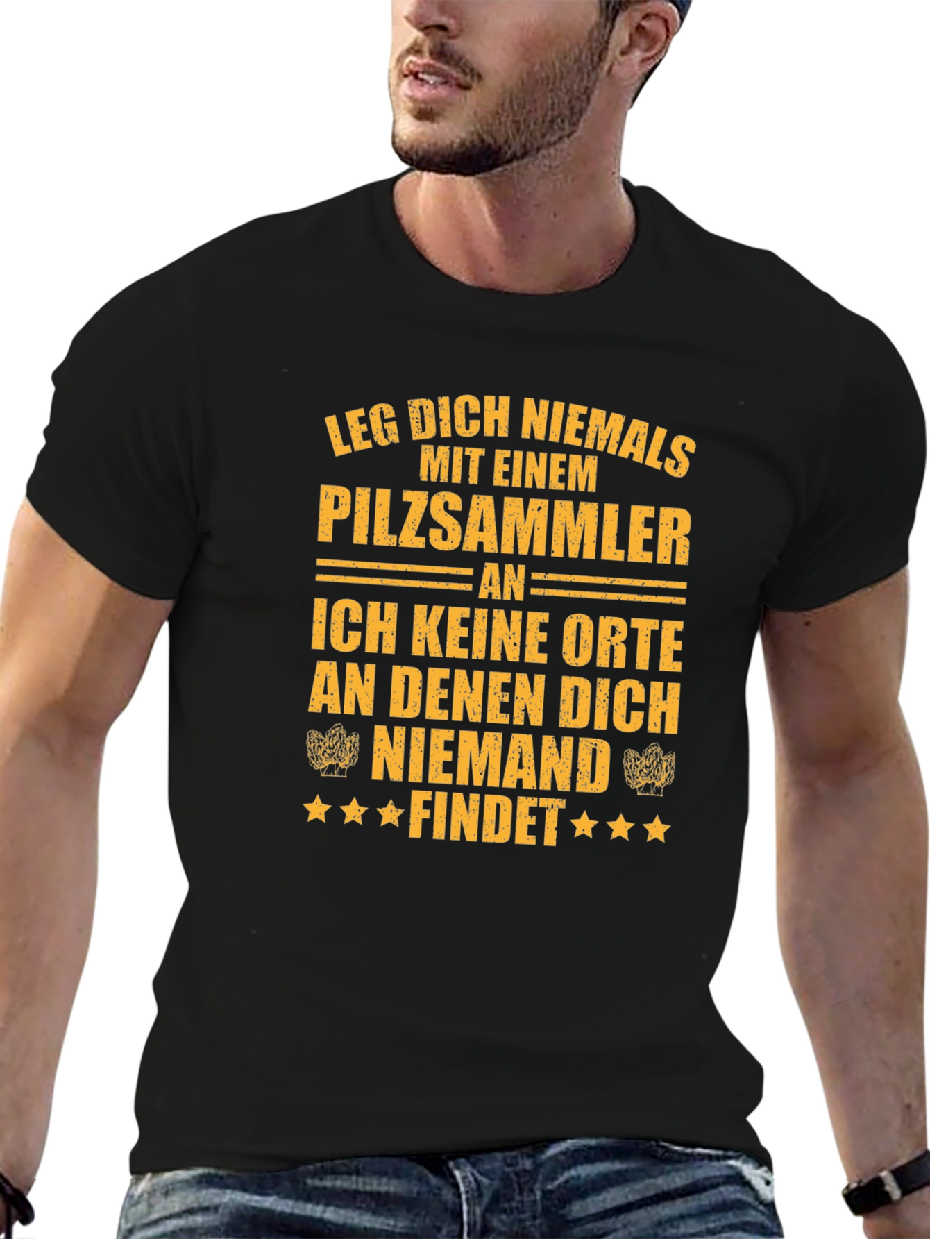 Funny Mushroom Hunter T-Shirt