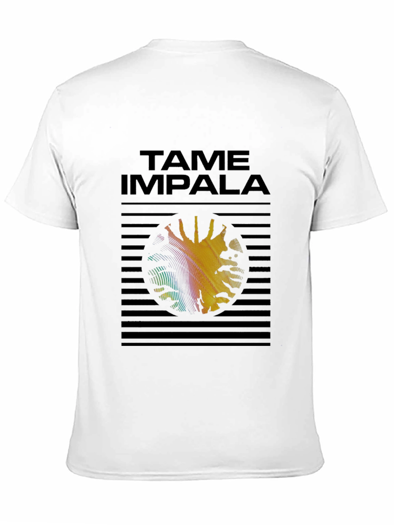 Tame Impala Graphic Print Black T-Shirt
