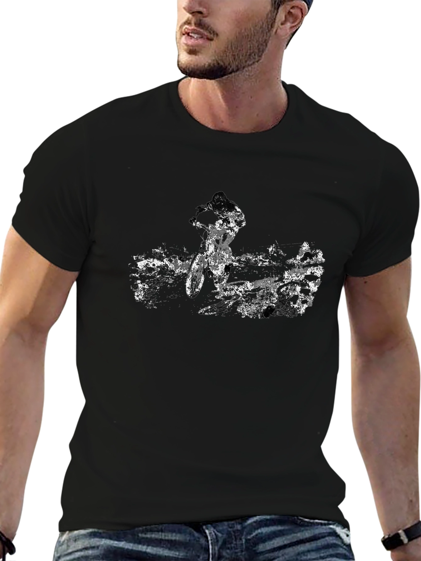 Cool Black Graphic T-Shirt