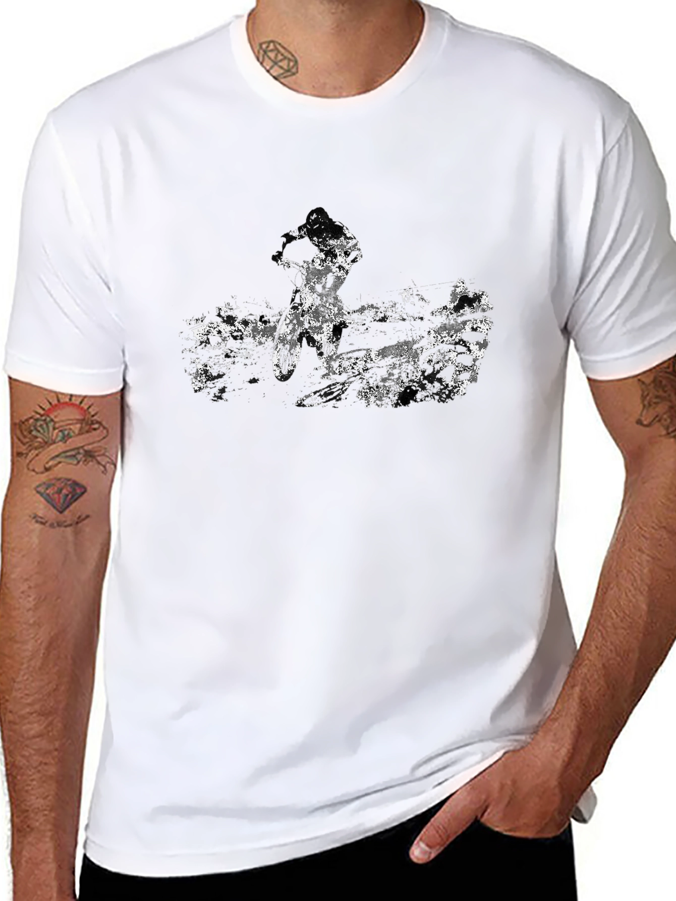 Cool Black Graphic T-Shirt