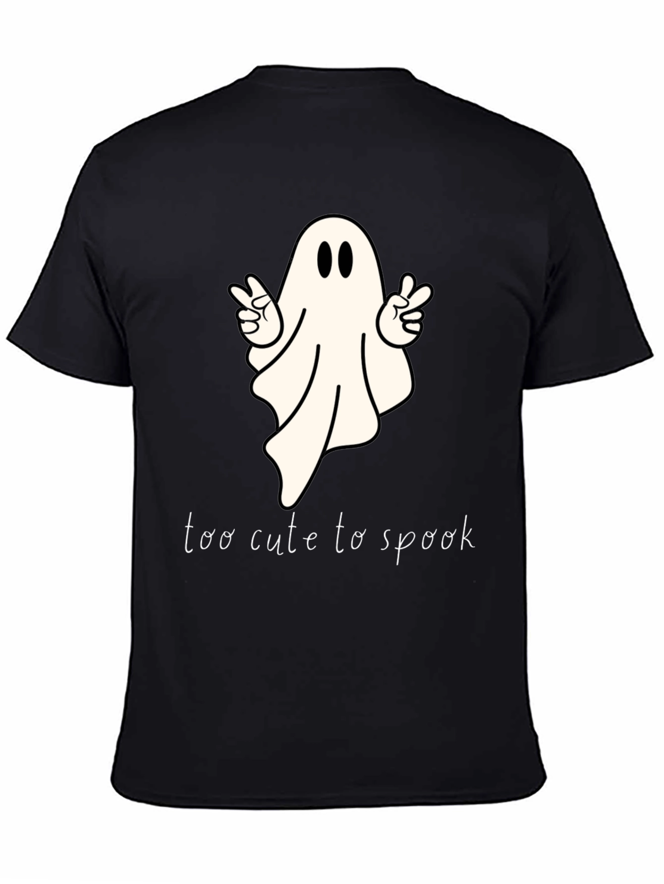 Too Cute to Spook Ghost Tee - Halloween T-Shirt