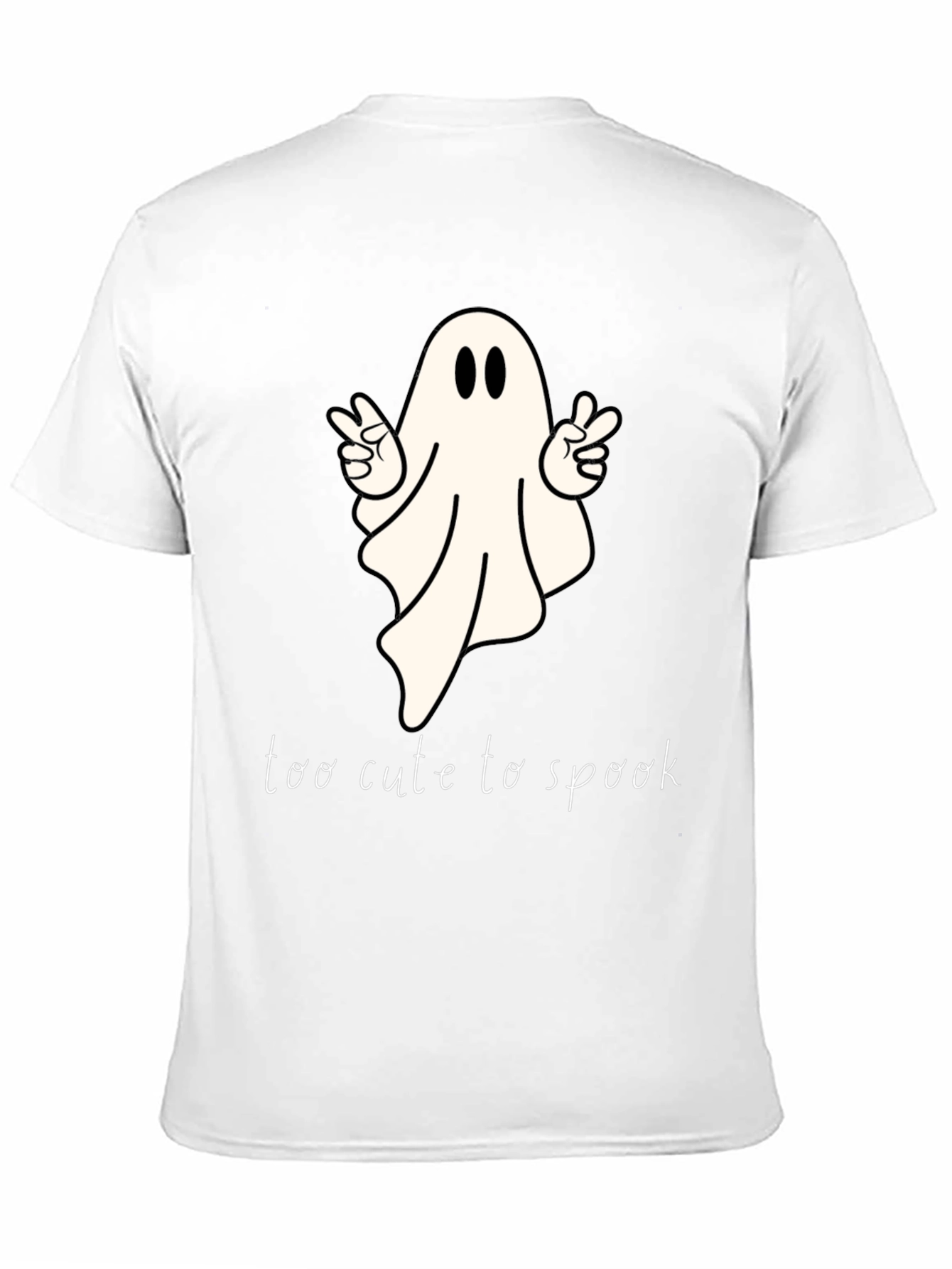 Too Cute to Spook Ghost Tee - Halloween T-Shirt