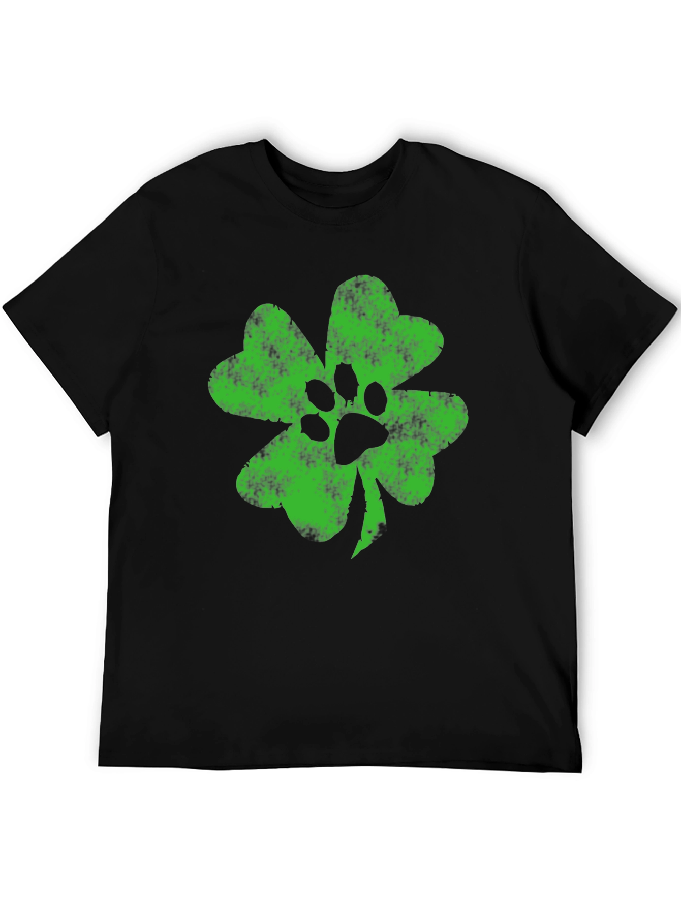 Shamrock Paw Print T-Shirt