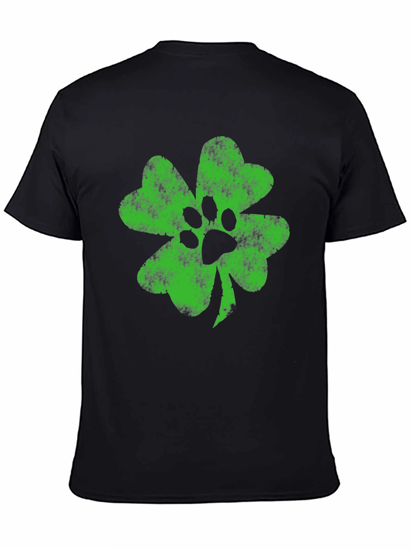 Shamrock Paw Print T-Shirt