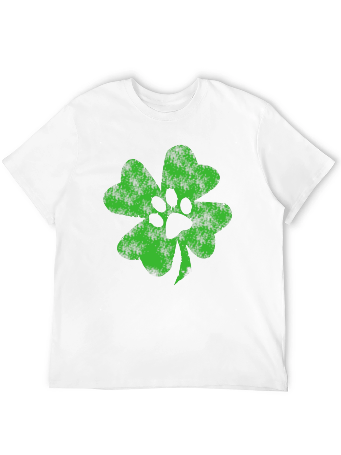 Shamrock Paw Print T-Shirt