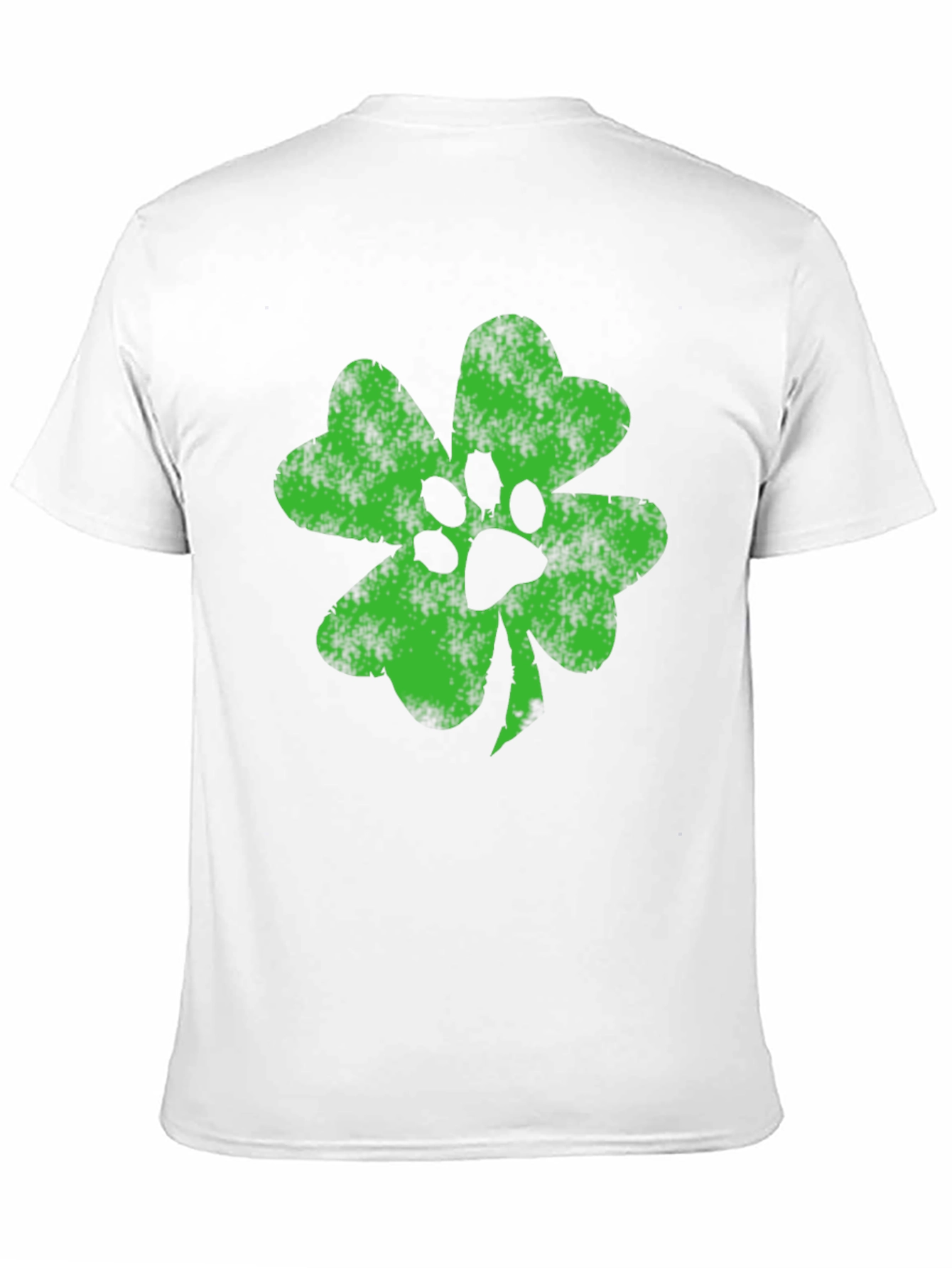 Shamrock Paw Print T-Shirt