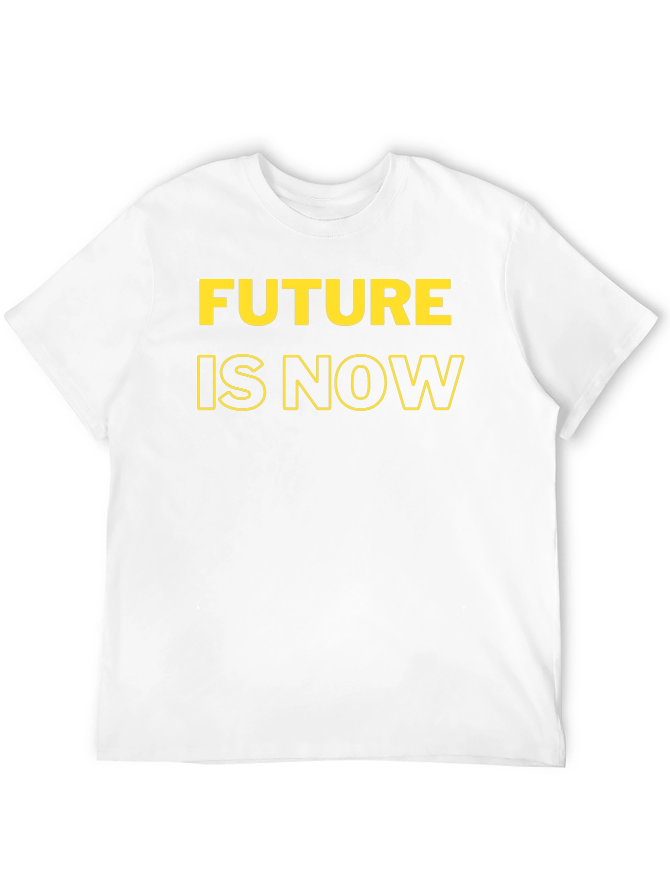 Future Is Now Black T-Shirt