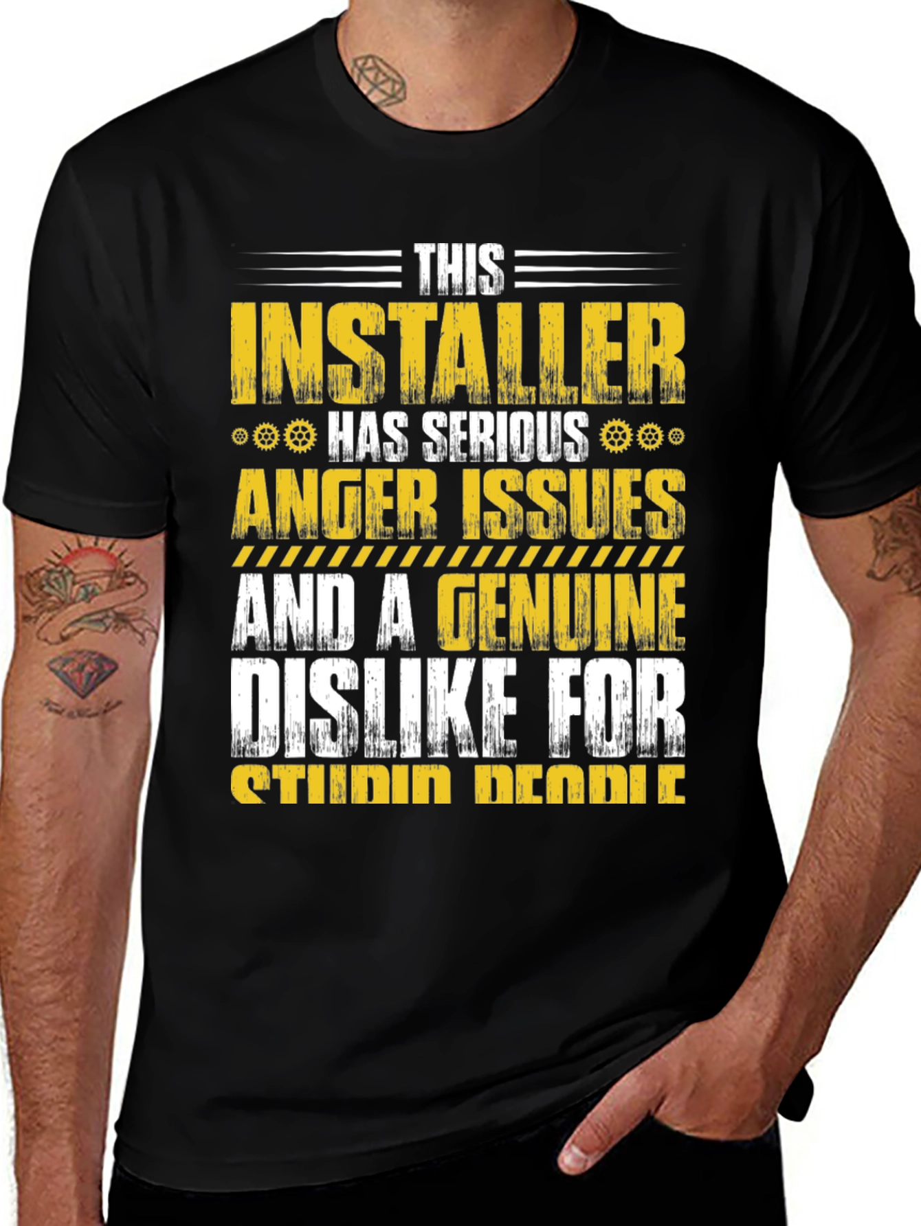 Installer Anger Issues Graphic Tee