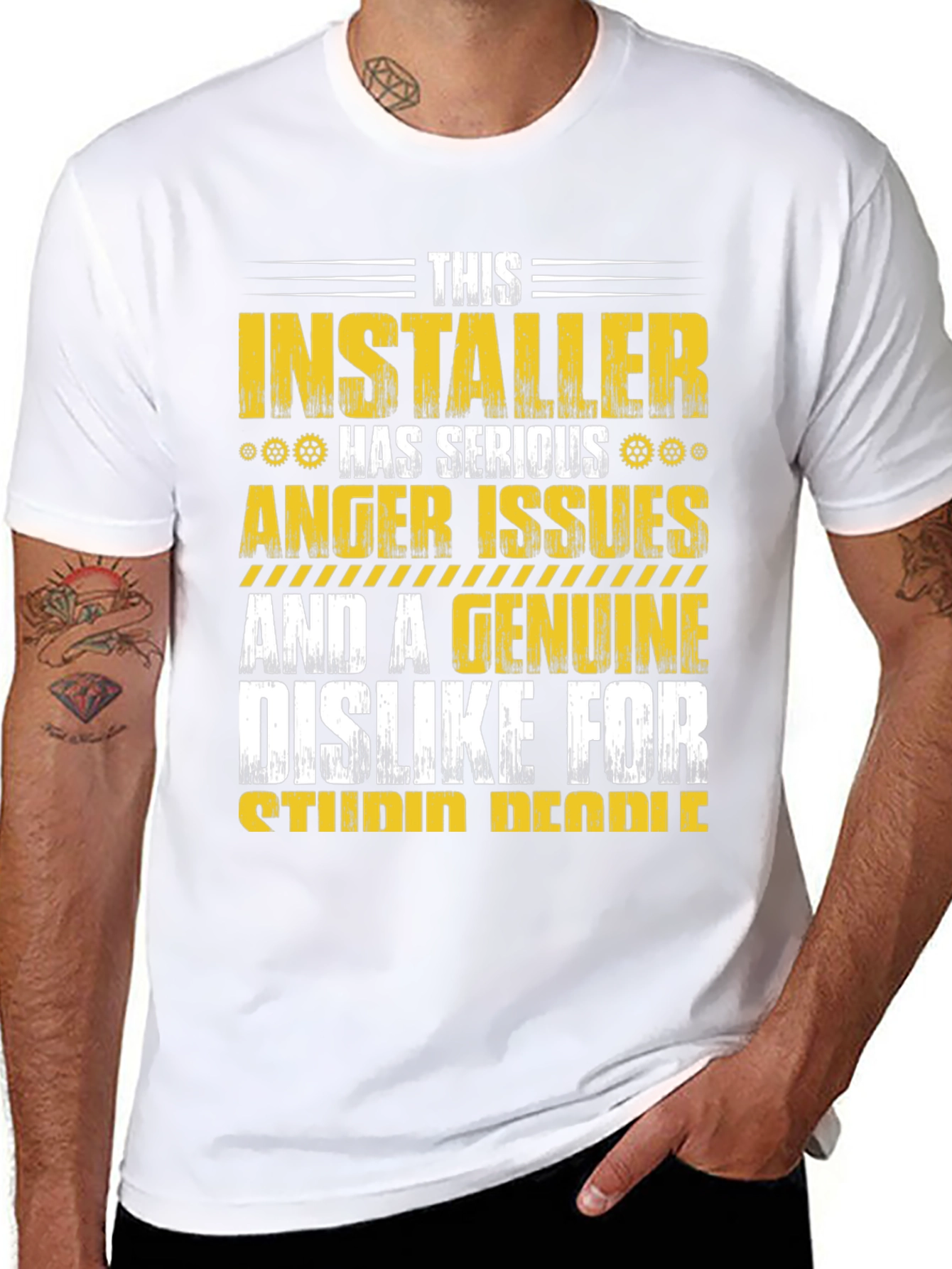 Installer Anger Issues Graphic Tee