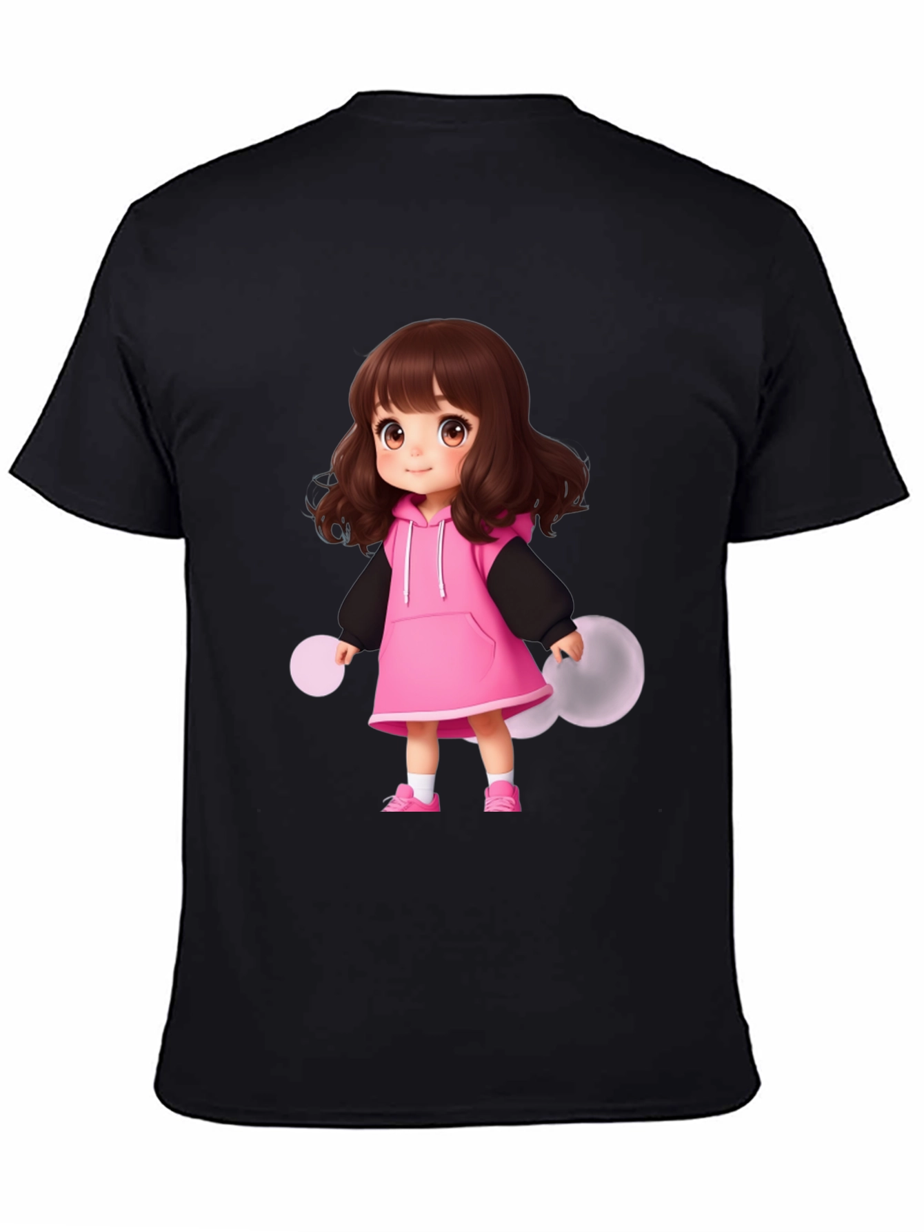 Cute Anime Girl T-Shirt - Casual Style
