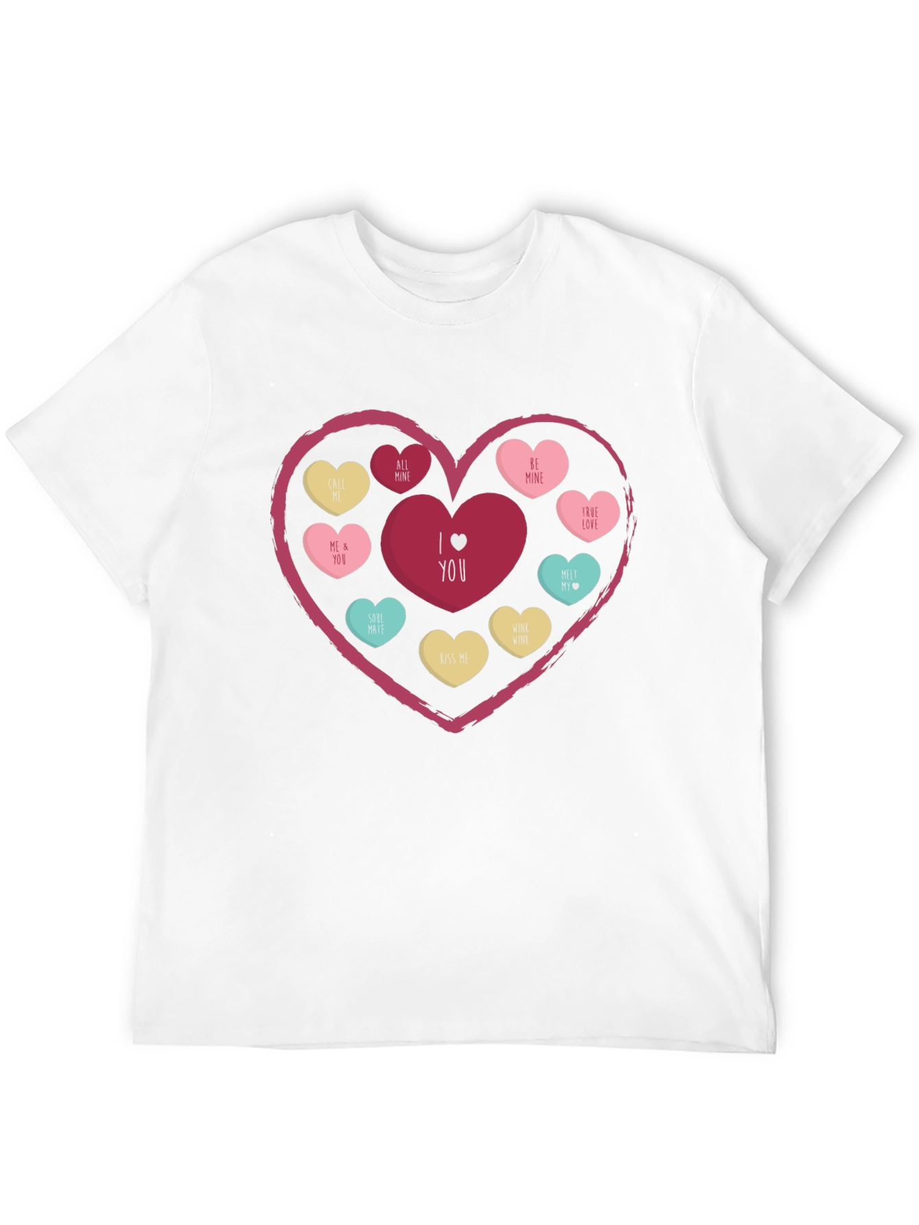 Valentines Day Heart Candy T-Shirt