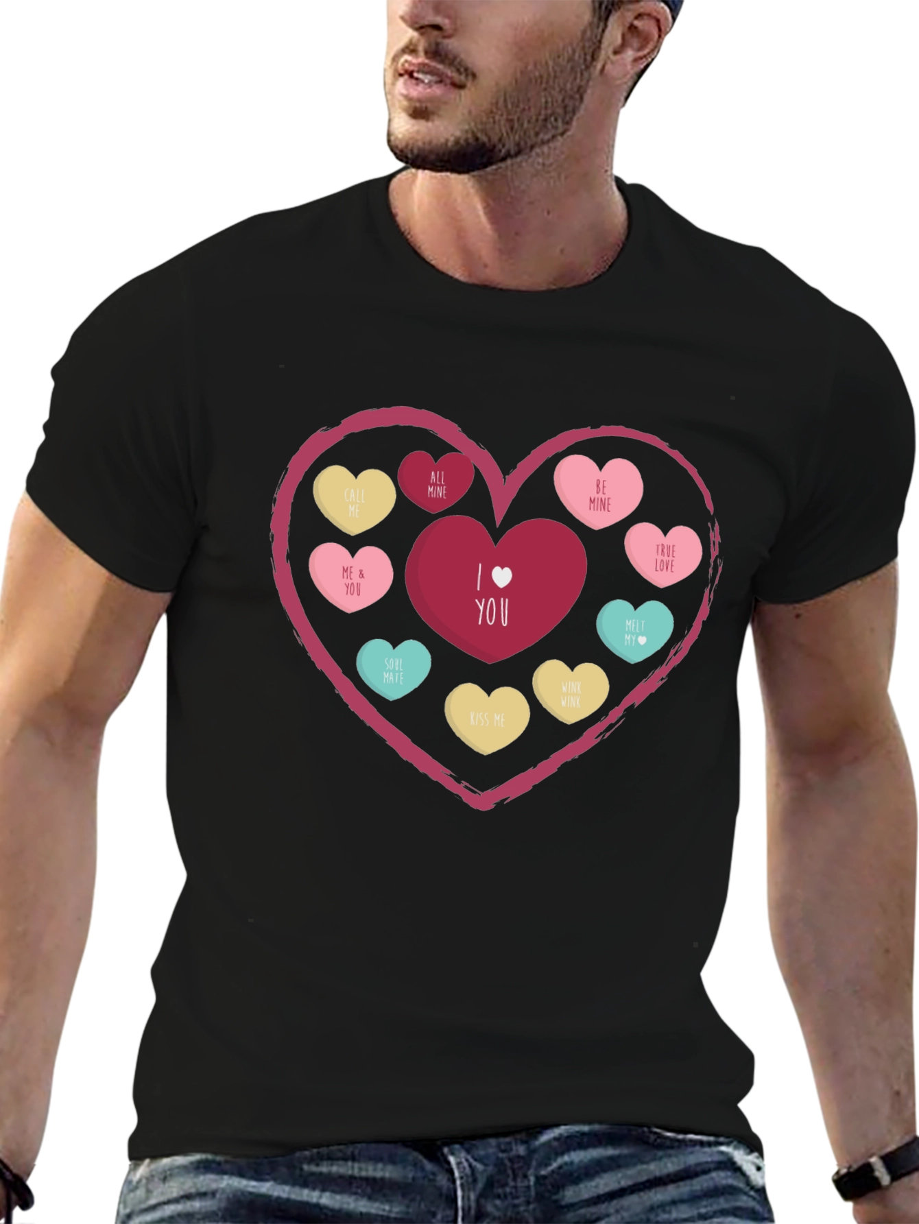 Valentines Day Heart Candy T-Shirt