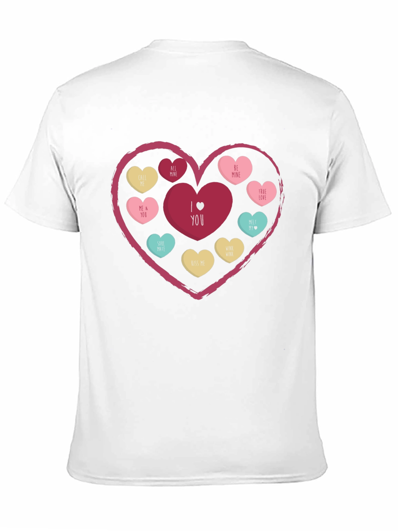 Valentines Day Heart Candy T-Shirt