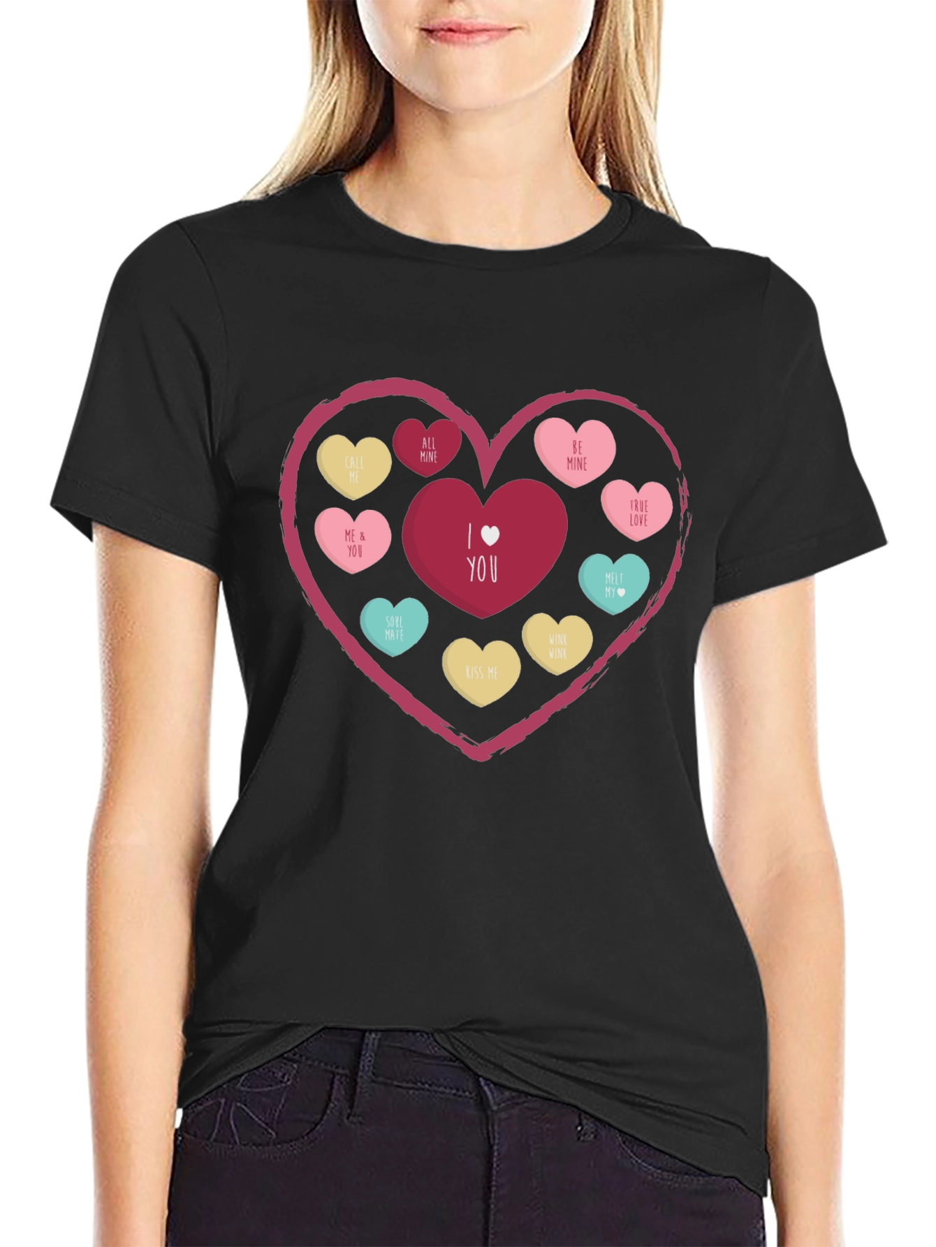 Valentines Day Heart Candy T-Shirt