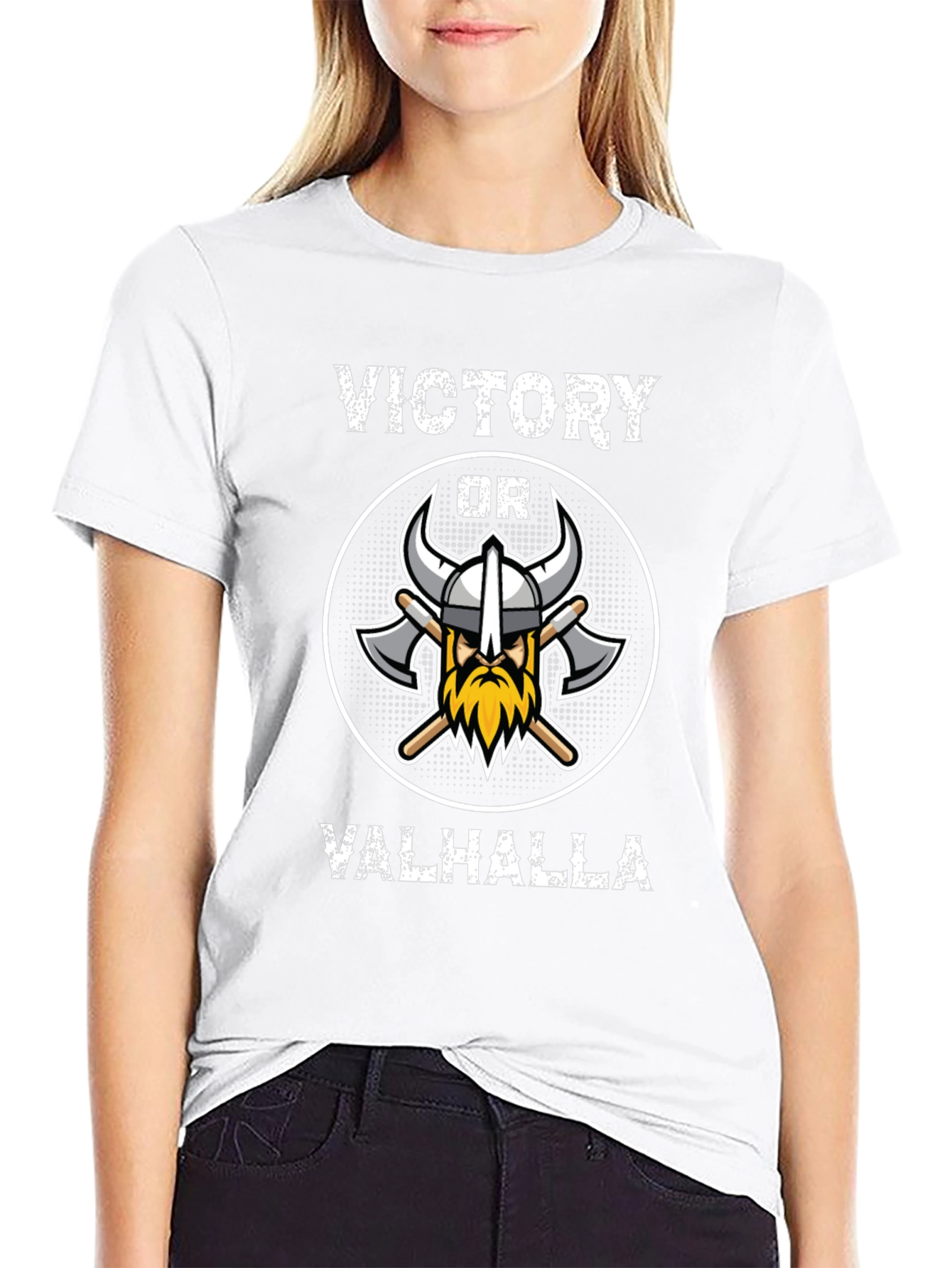 Victory or Valhalla Viking T-Shirt