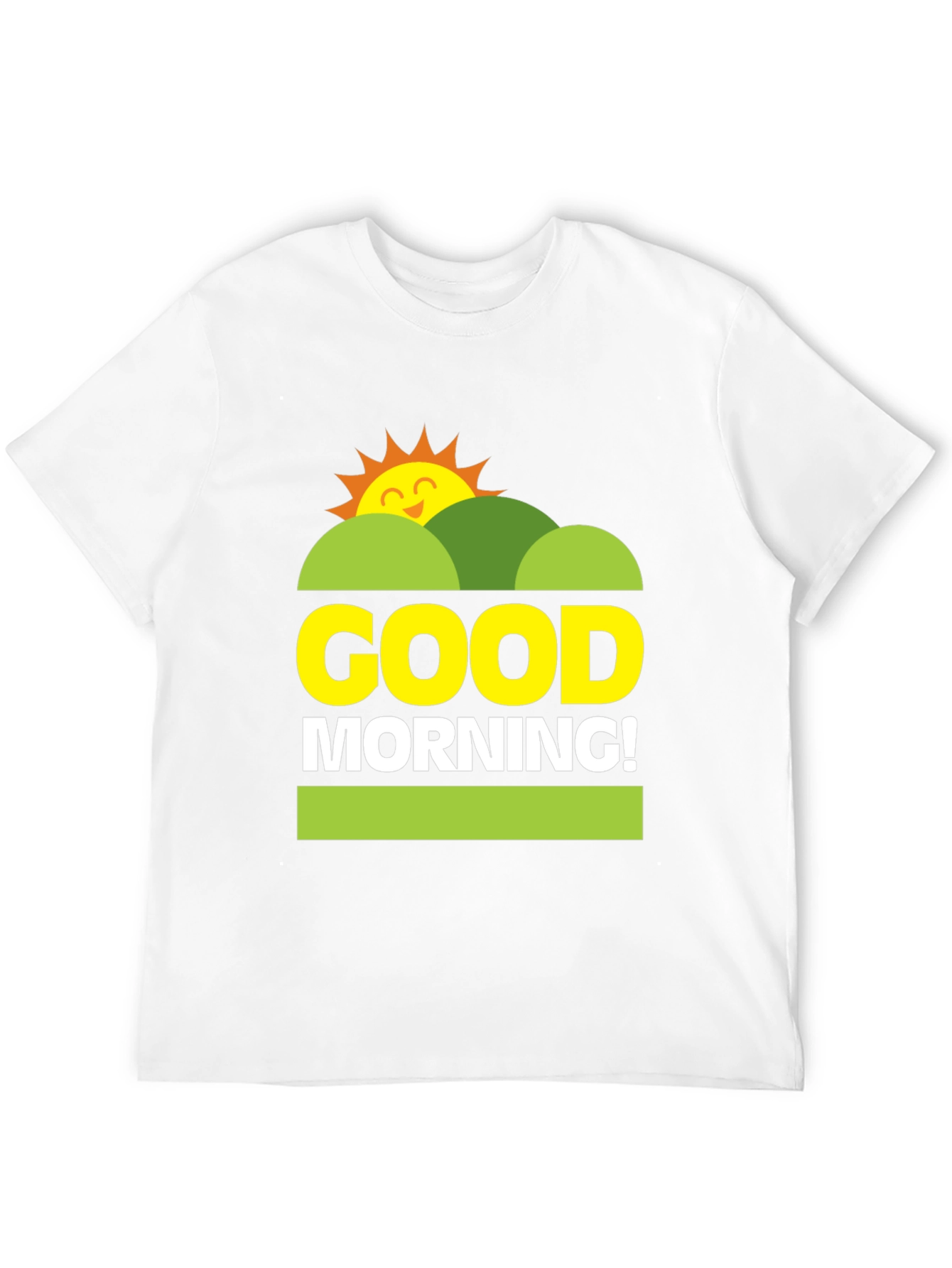 Good Morning Graphic Tee - Unisex Black T-Shirt