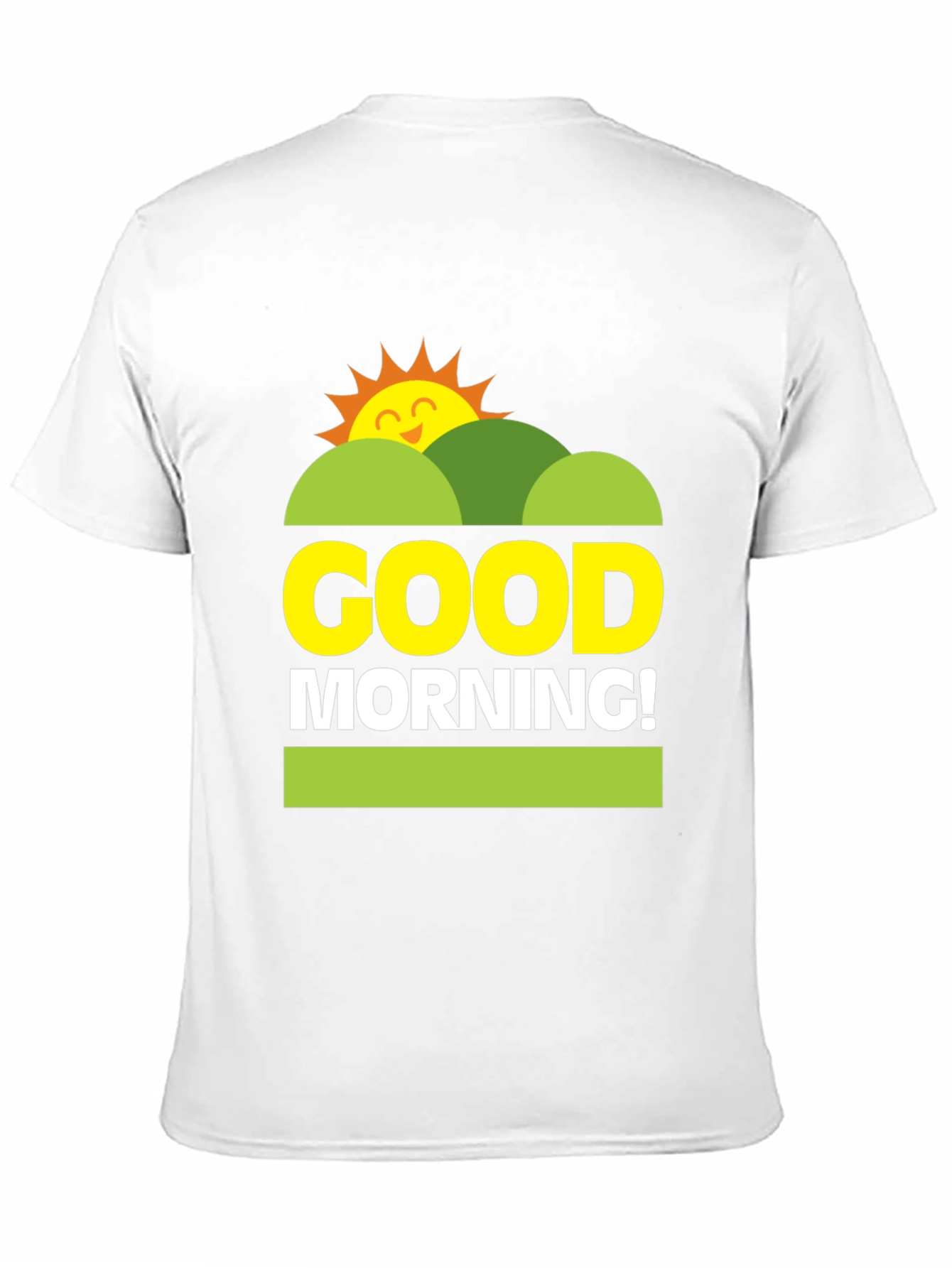 Good Morning Graphic Tee - Unisex Black T-Shirt