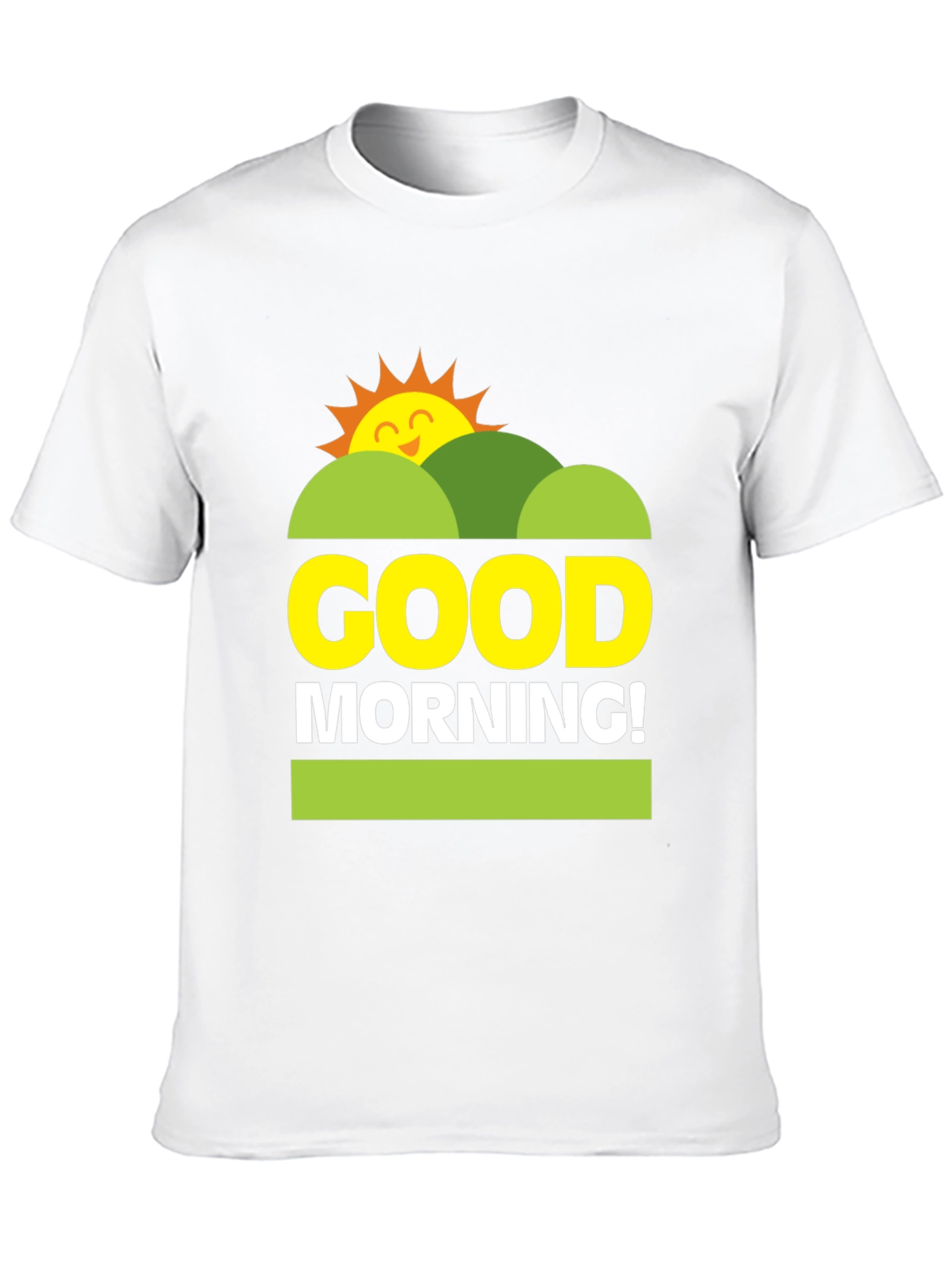 Good Morning Graphic Tee - Unisex Black T-Shirt