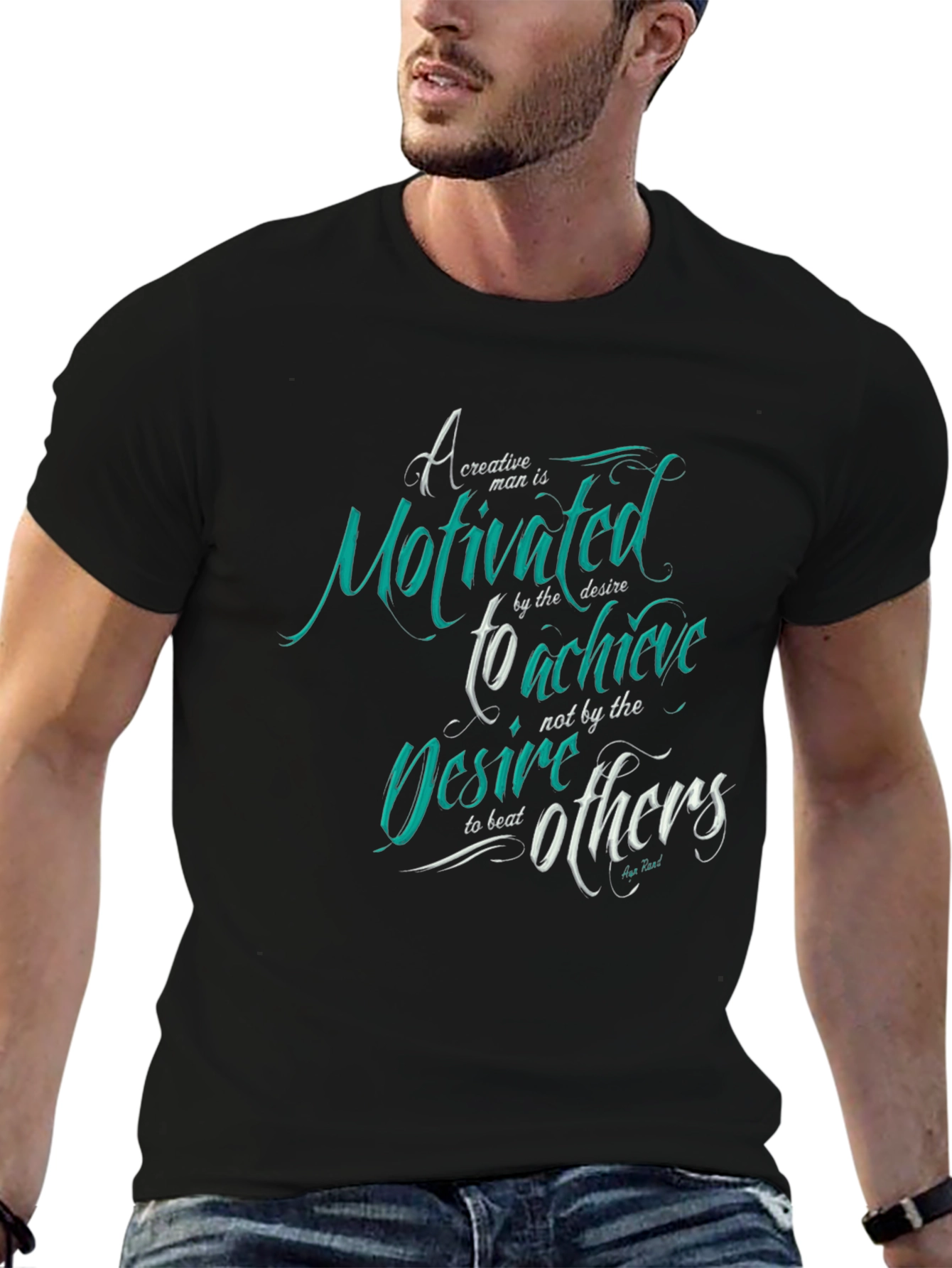 Motivated Creative Man Graphic T-Shirt
