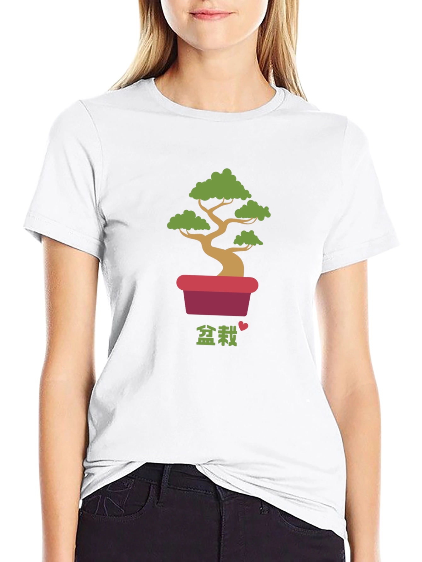 Bonsai Tree Graphic Tee - Casual Comfort