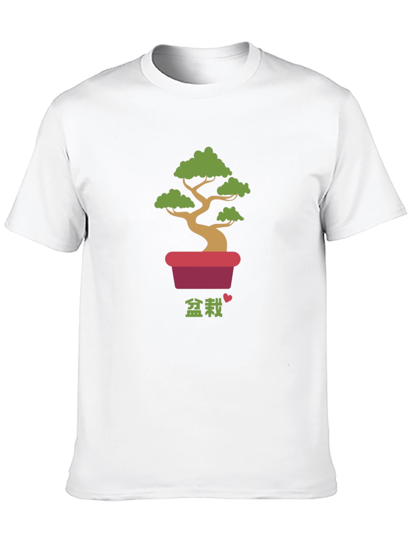 Bonsai Tree Graphic Tee - Casual Comfort