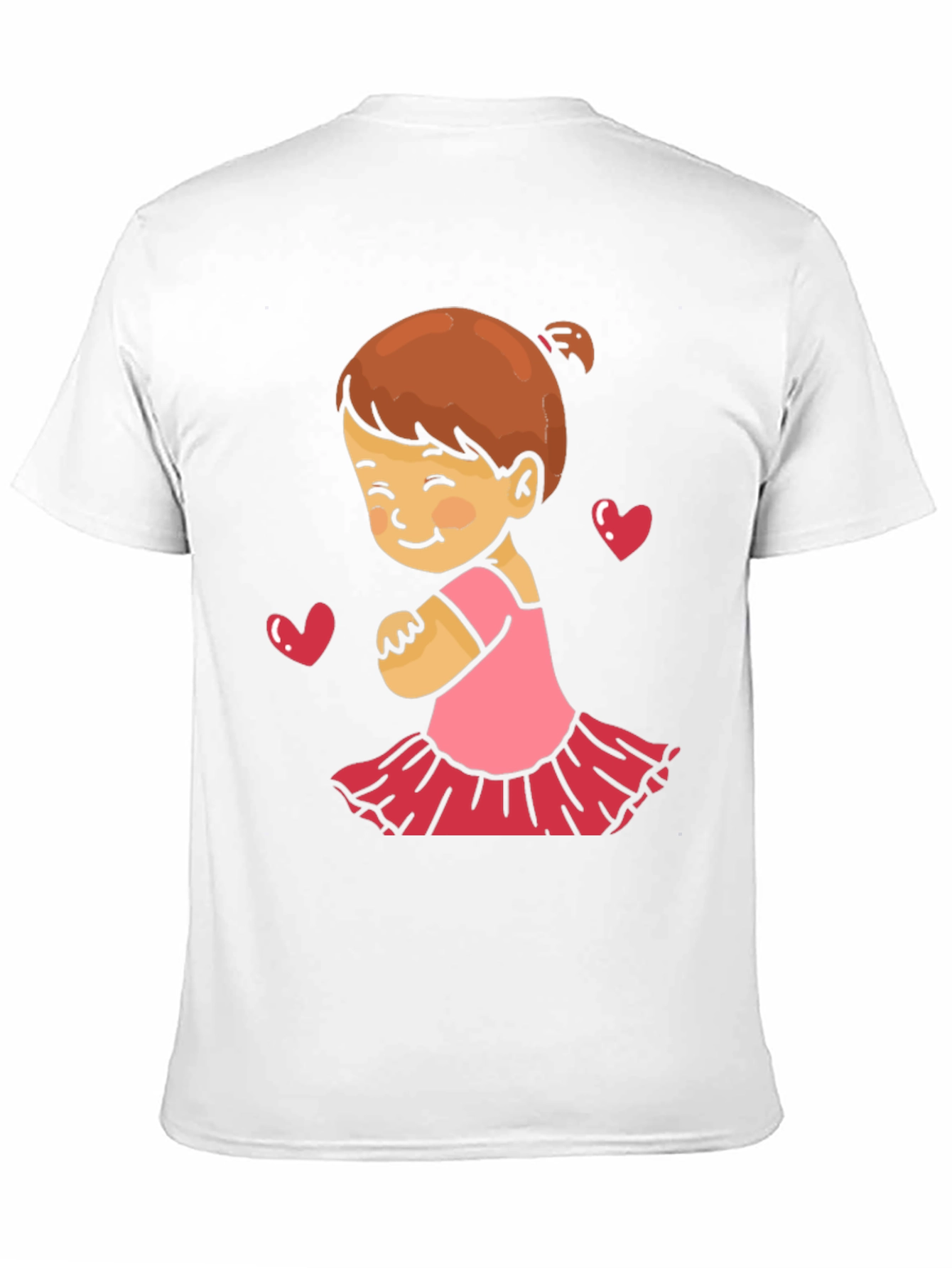 Cute Girls Love Black T-Shirt