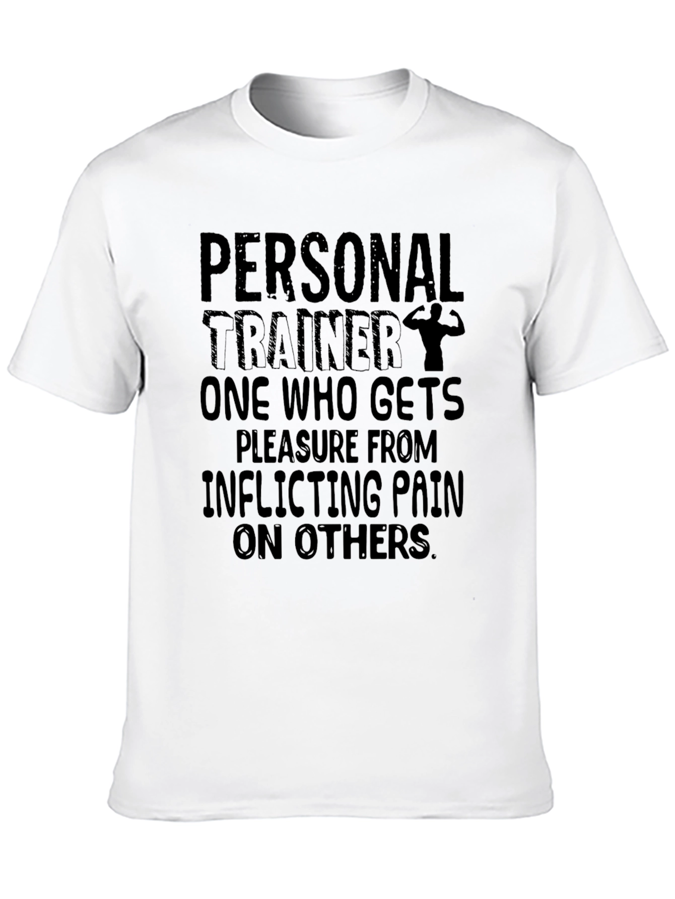 Personal Trainer T-Shirt - Inflicting Pain Graphic Tee