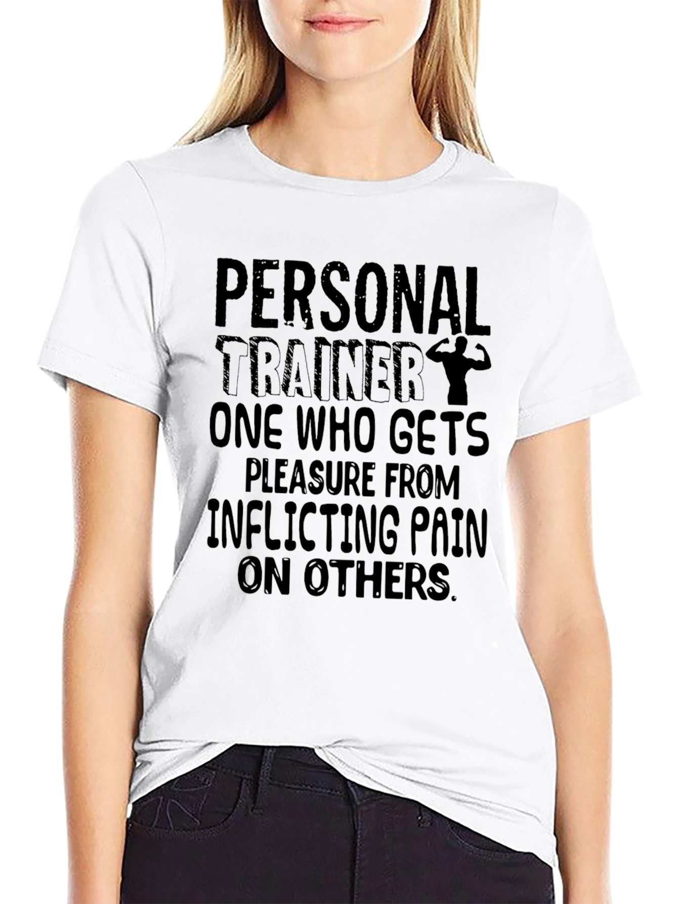 Personal Trainer T-Shirt - Inflicting Pain Graphic Tee