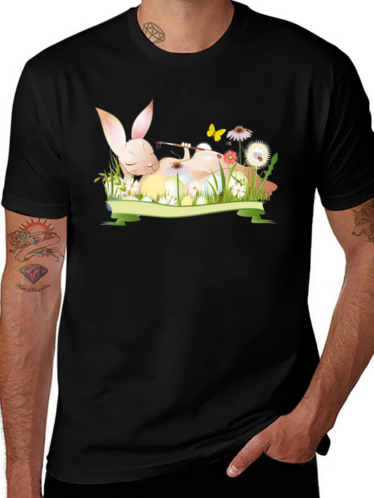Bunny Painting Eggs T-Shirt