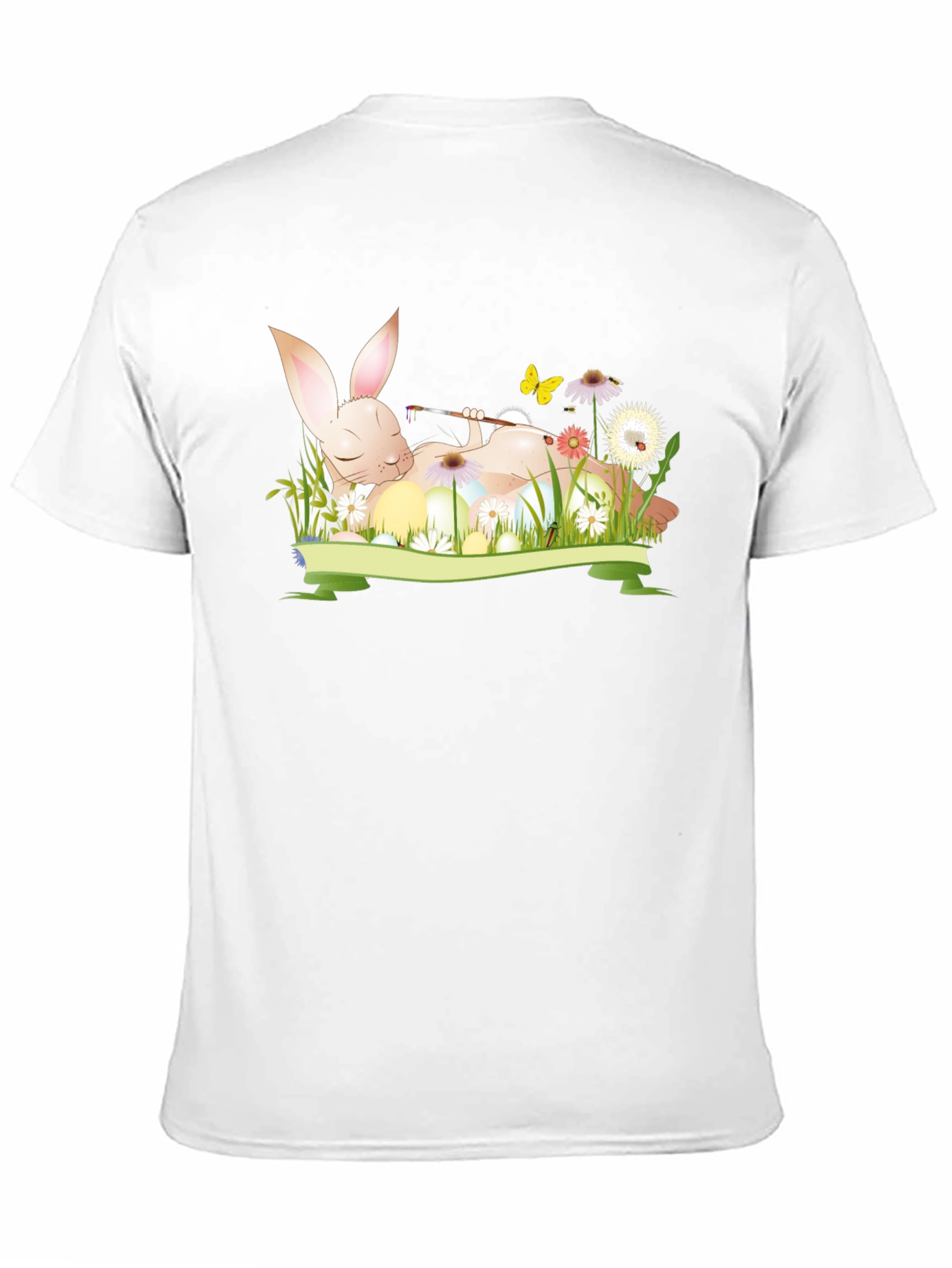 Bunny Painting Eggs T-Shirt