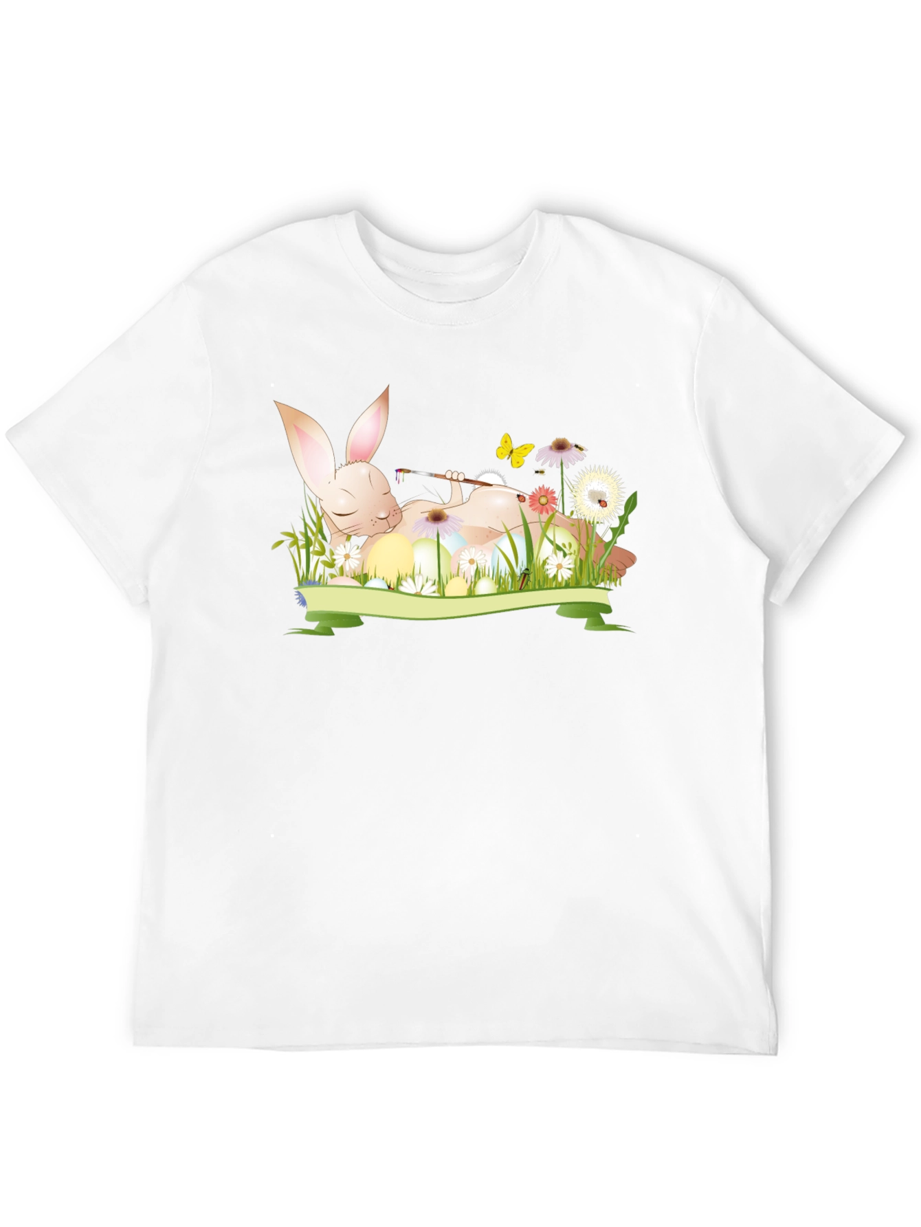 Bunny Painting Eggs T-Shirt