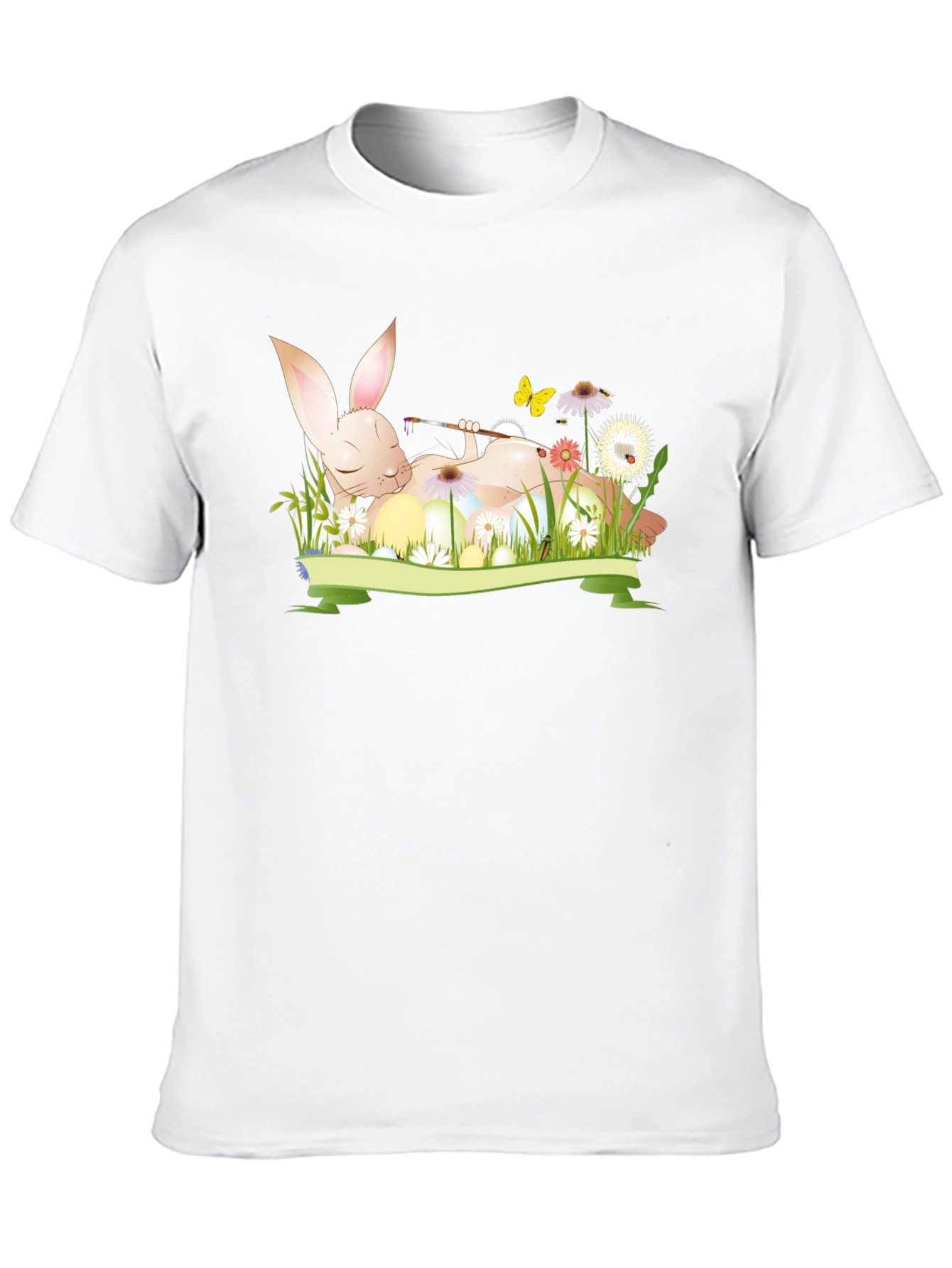 Bunny Painting Eggs T-Shirt