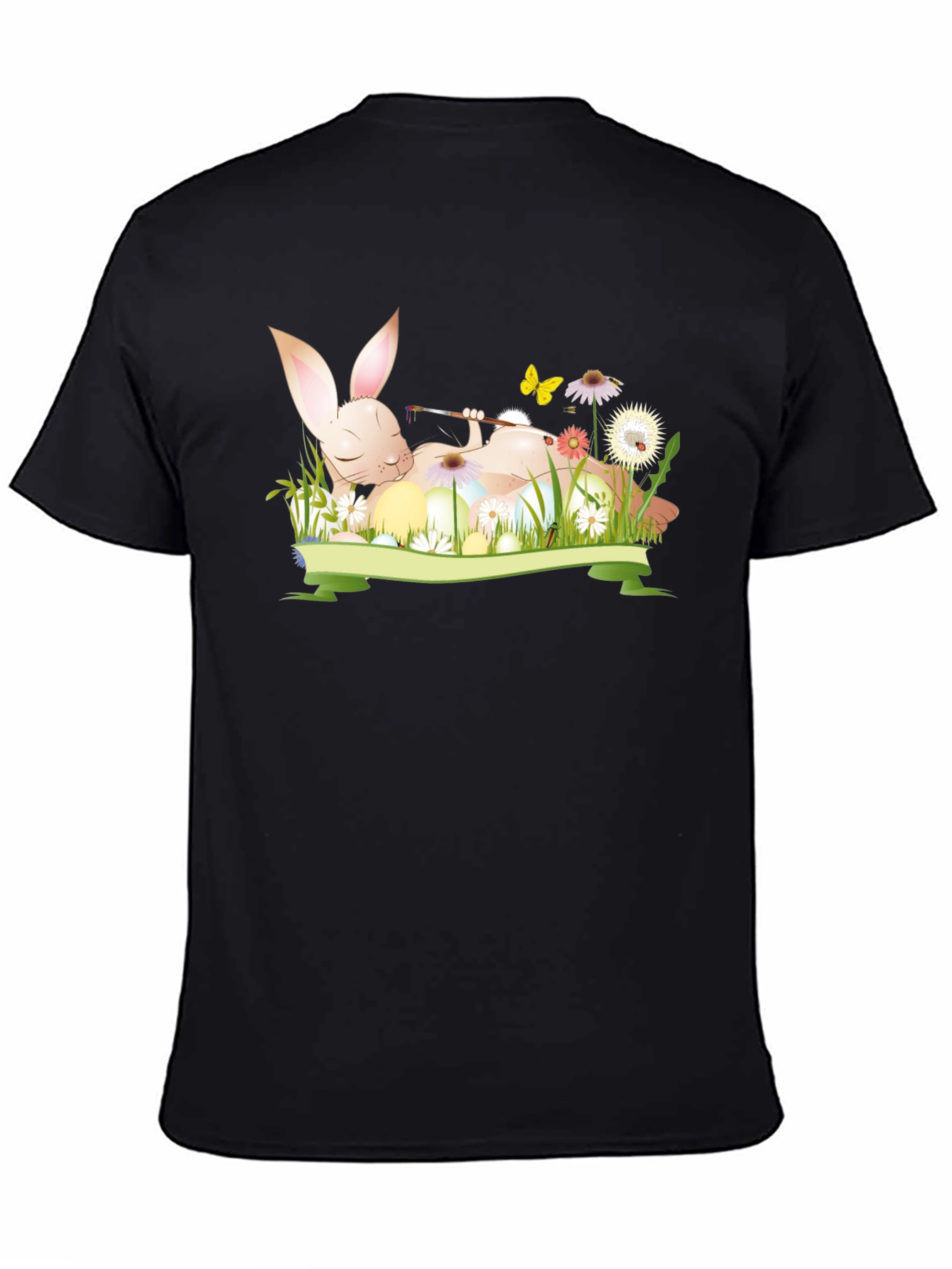 Bunny Painting Eggs T-Shirt