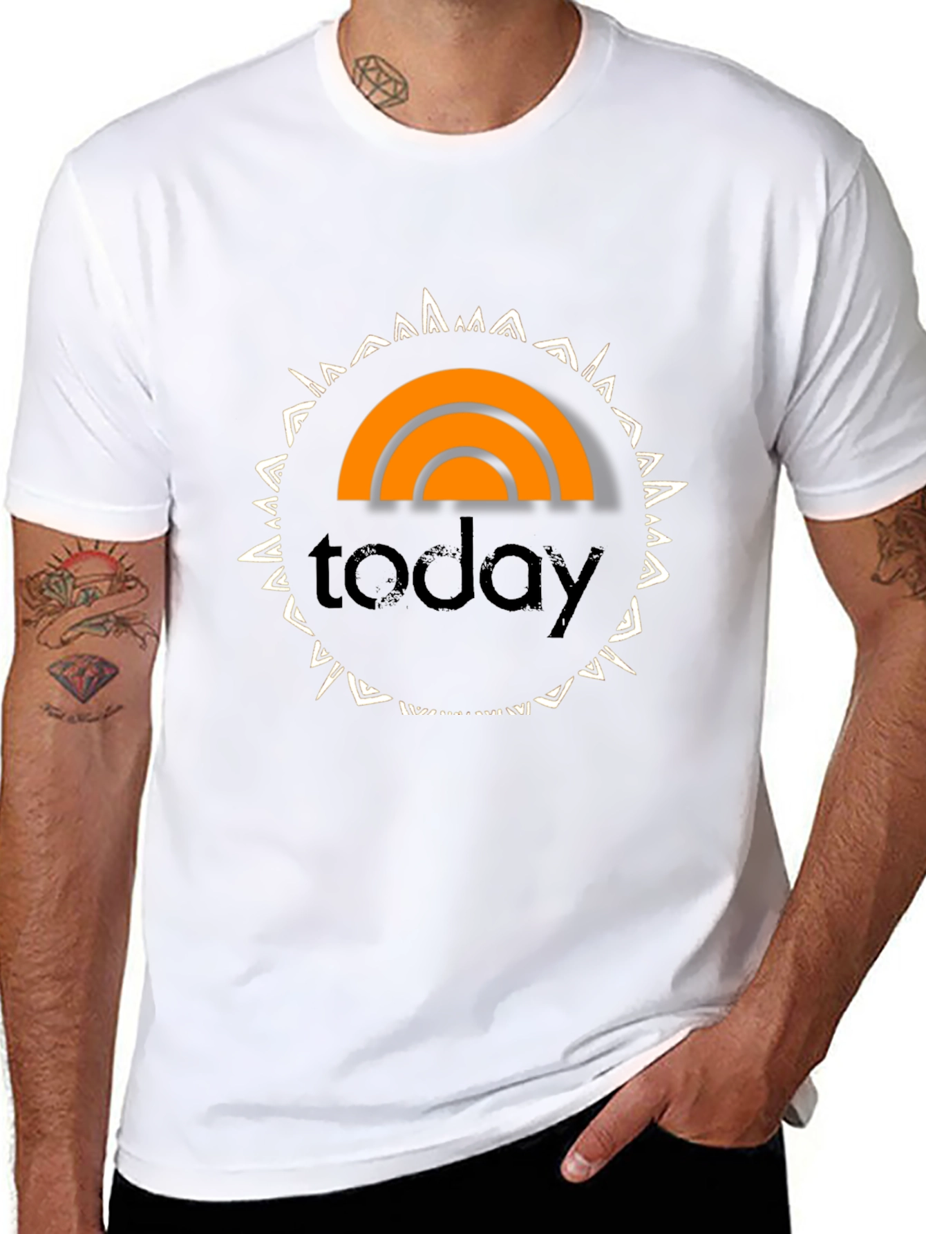 Today Show Logo Black T-Shirt