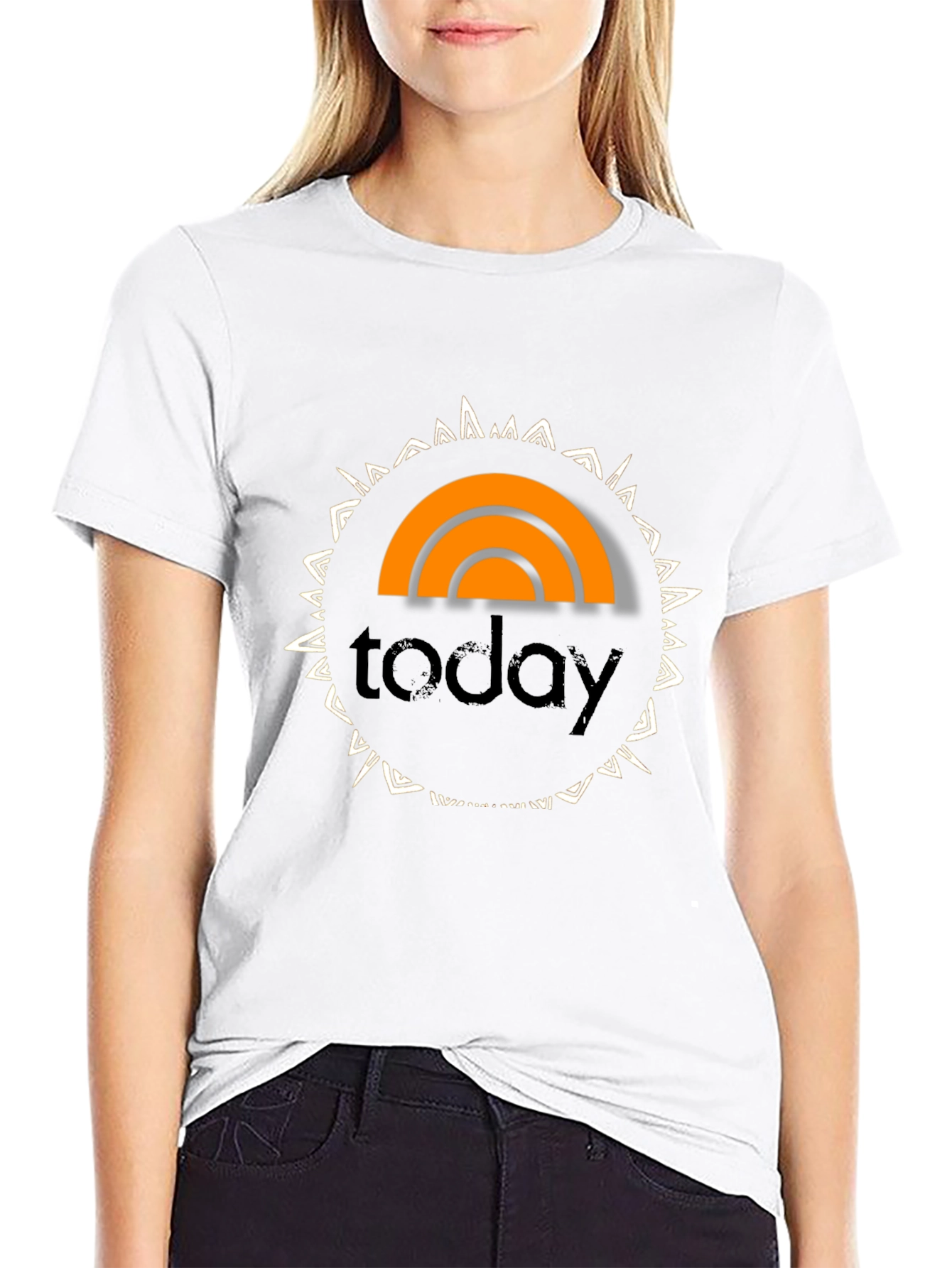 Today Show Logo Black T-Shirt